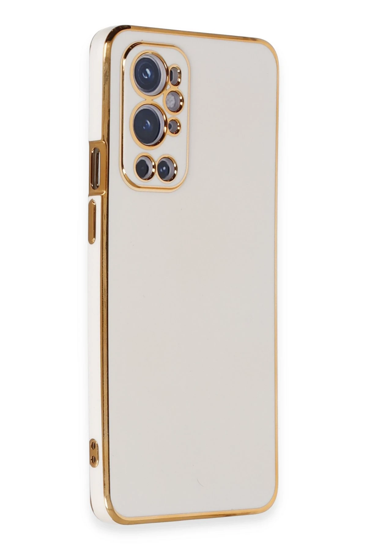 Newface One Plus 9 Pro Kılıf Volet Silikon - Beyaz