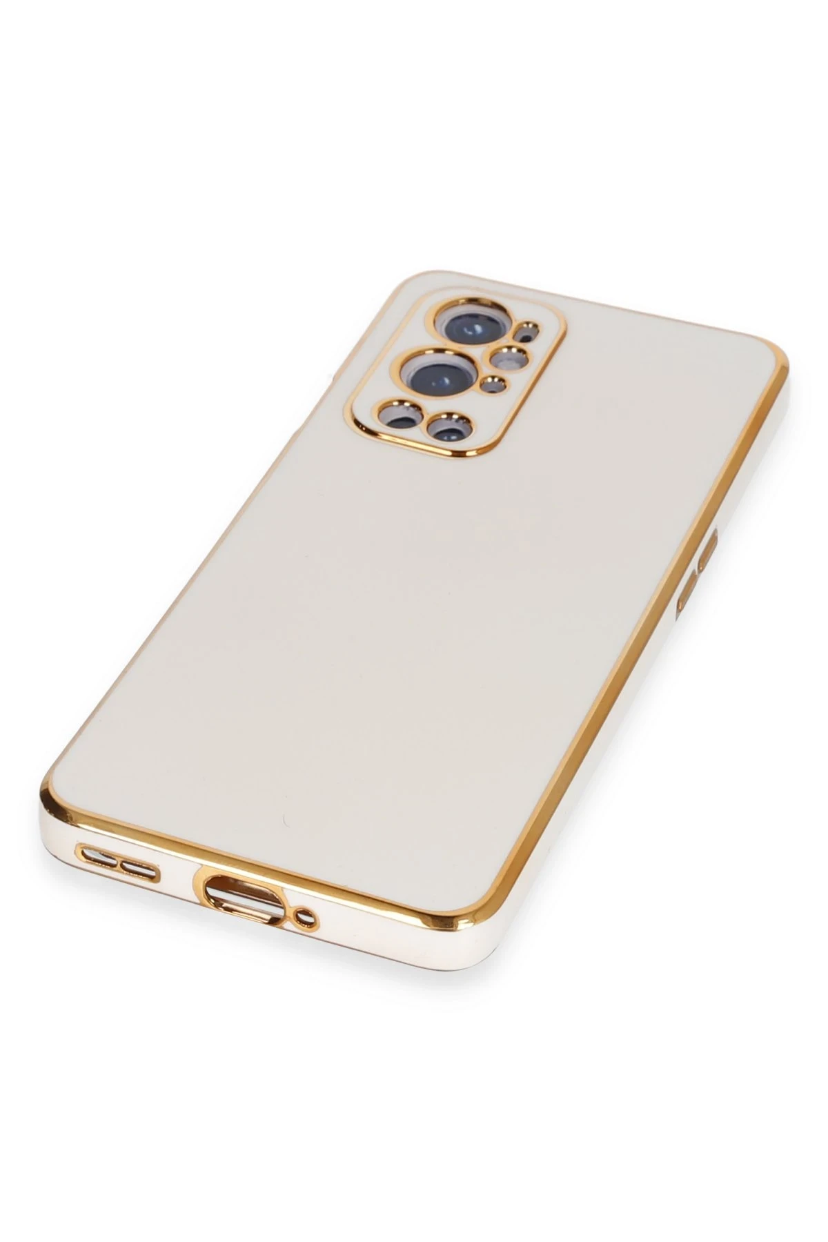 Newface One Plus 9 Pro Kılıf Volet Silikon - Beyaz