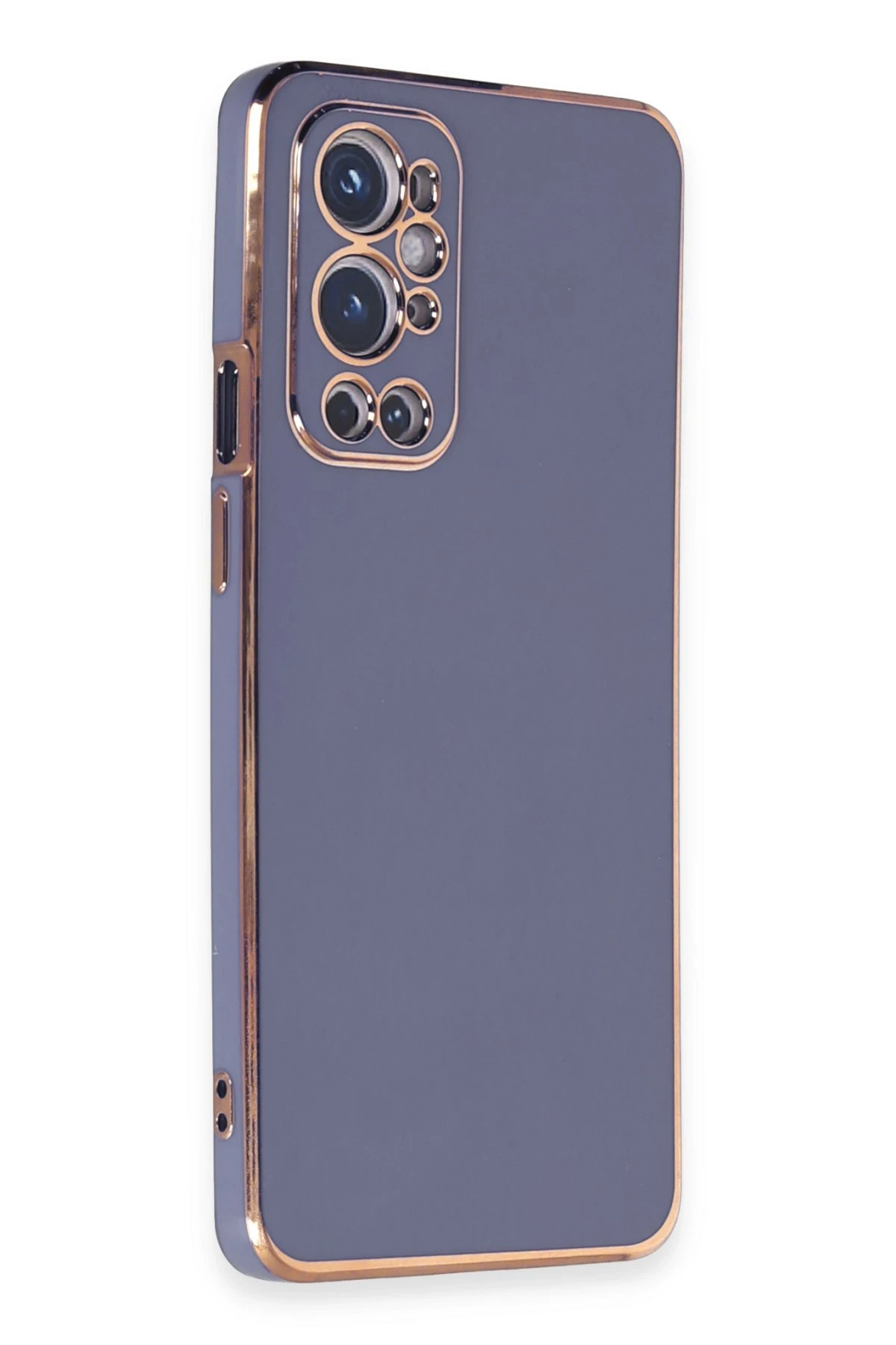 Newface One Plus 9 Pro Kılıf Volet Silikon - Mavi