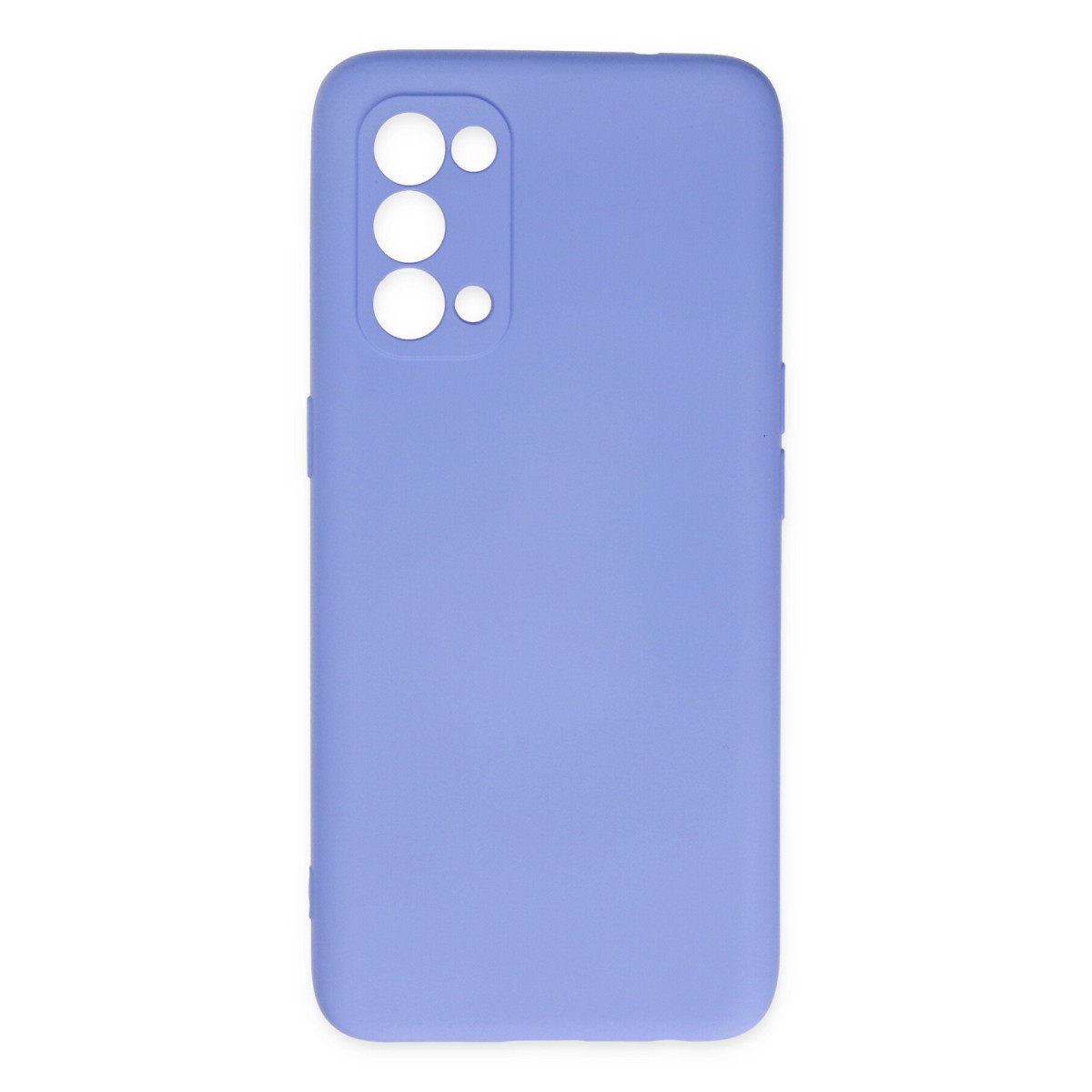 Newface Oppo Reno 5 Kılıf Nano içi Kadife Silikon - Lila — görsel 7