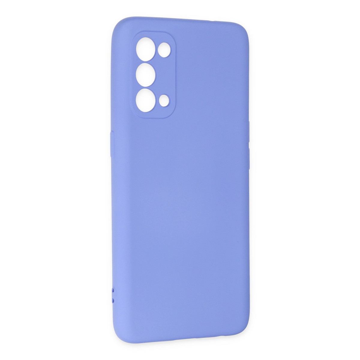 Newface Oppo Reno 5 Kılıf Nano içi Kadife Silikon - Lila — görsel 8