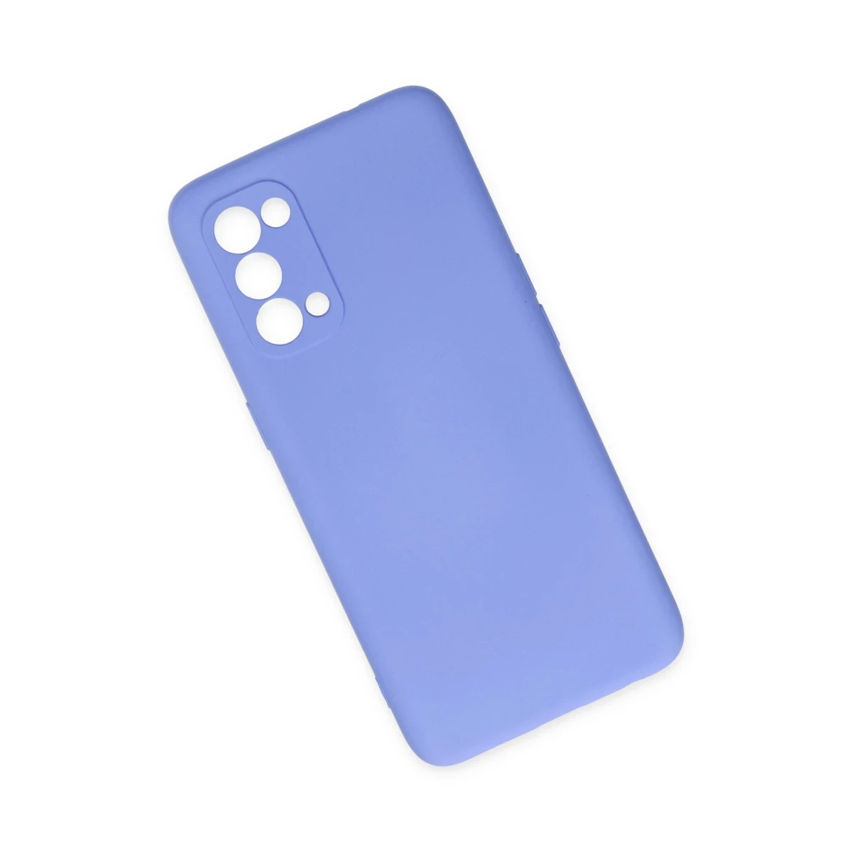 Newface Oppo Reno 5 Kılıf Nano içi Kadife Silikon - Lila — görsel 6