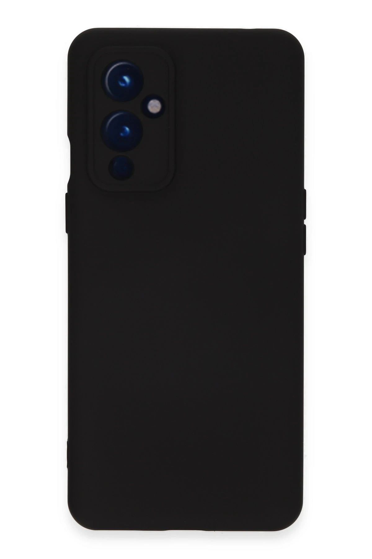 Newface One Plus 9 Kılıf Nano içi Kadife Silikon - Siyah