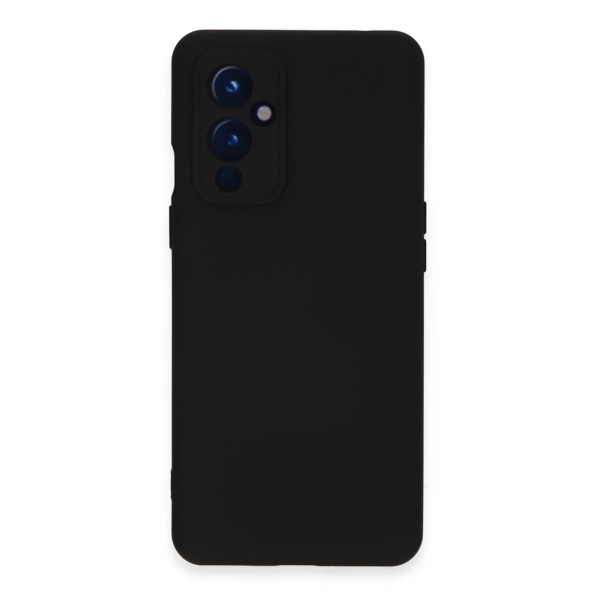 Newface One Plus 9 Kılıf Nano içi Kadife Silikon - Siyah — görsel 5
