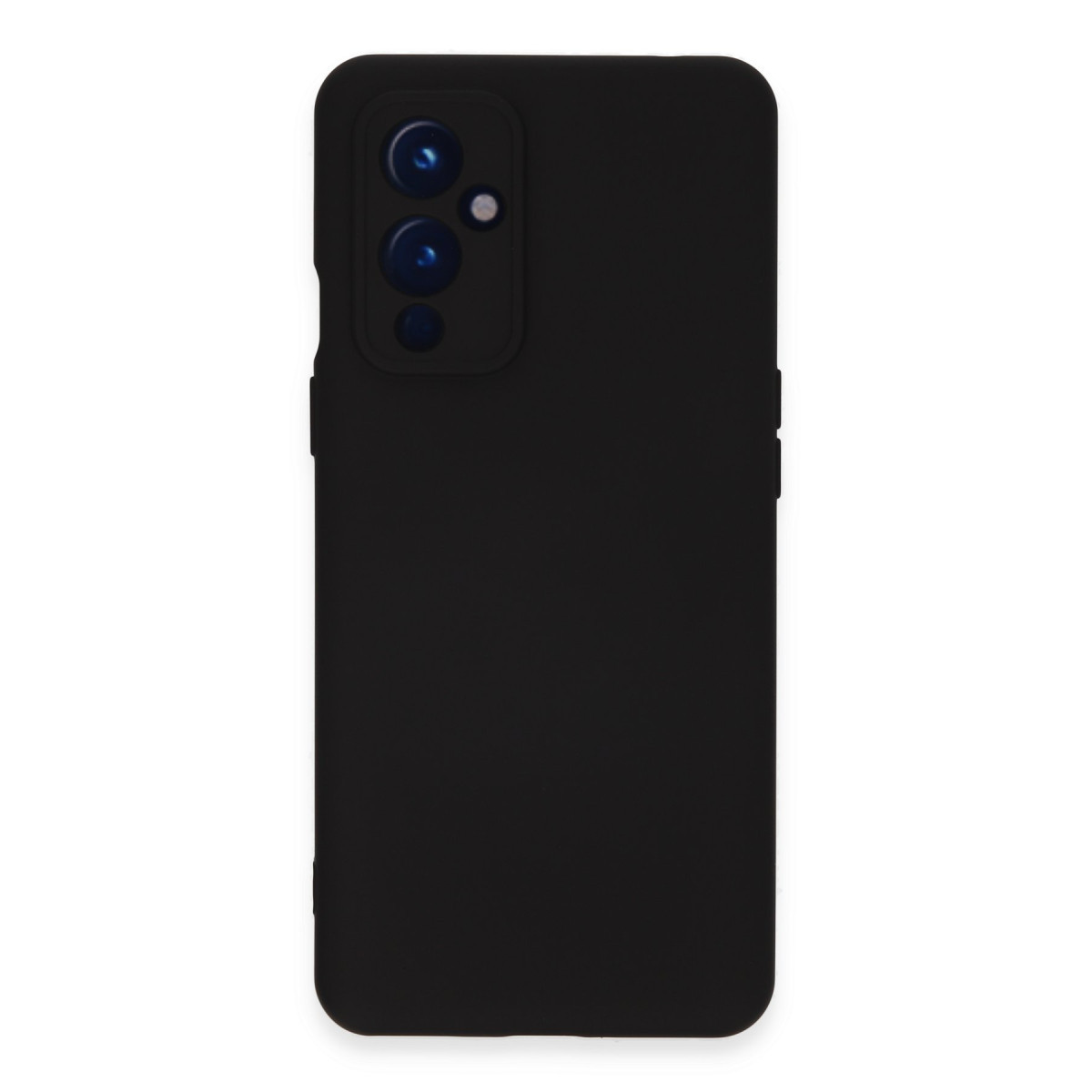 Newface One Plus 9 Kılıf Nano içi Kadife Silikon - Siyah — görsel 9