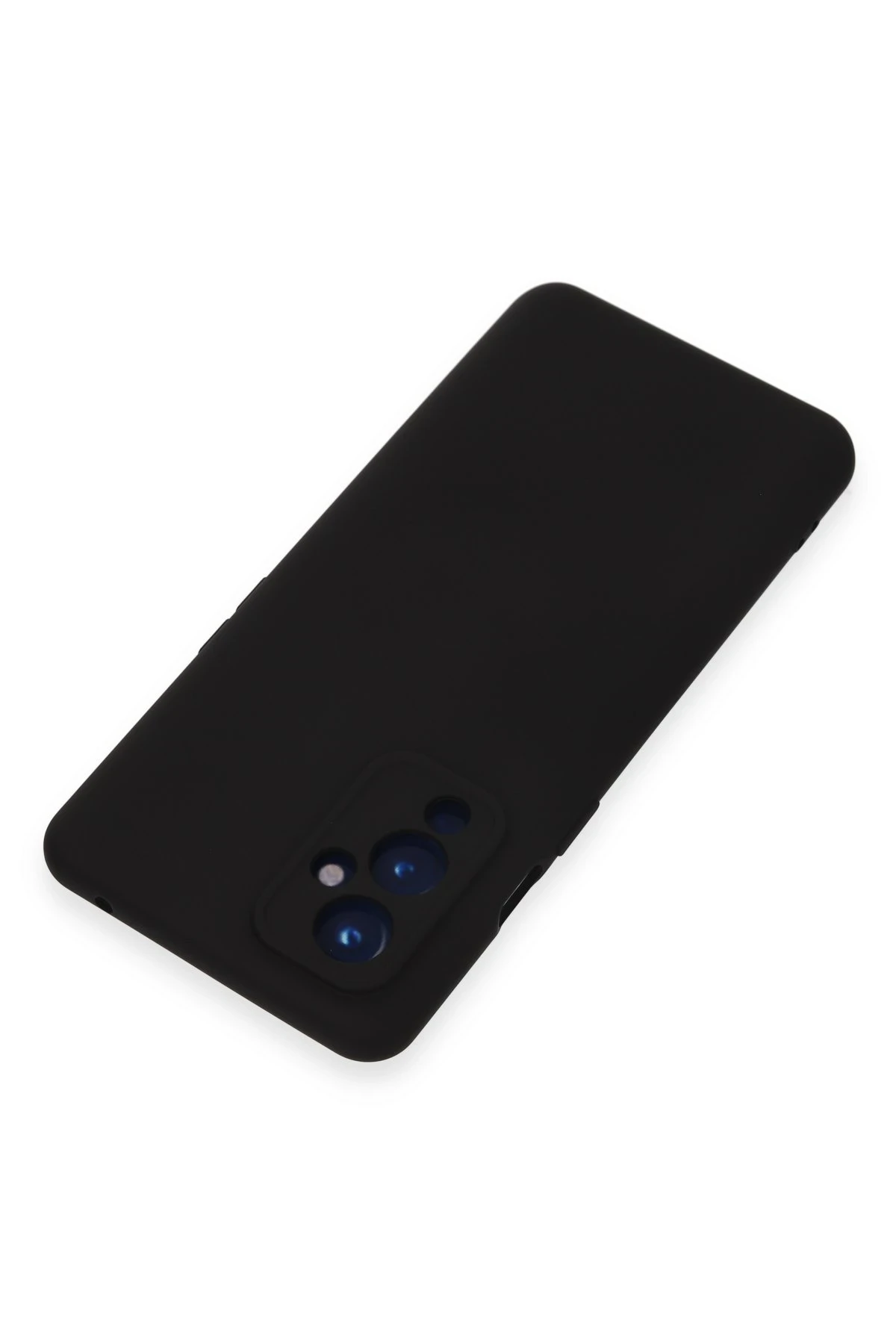 Newface One Plus 9 Kılıf Nano içi Kadife Silikon - Siyah