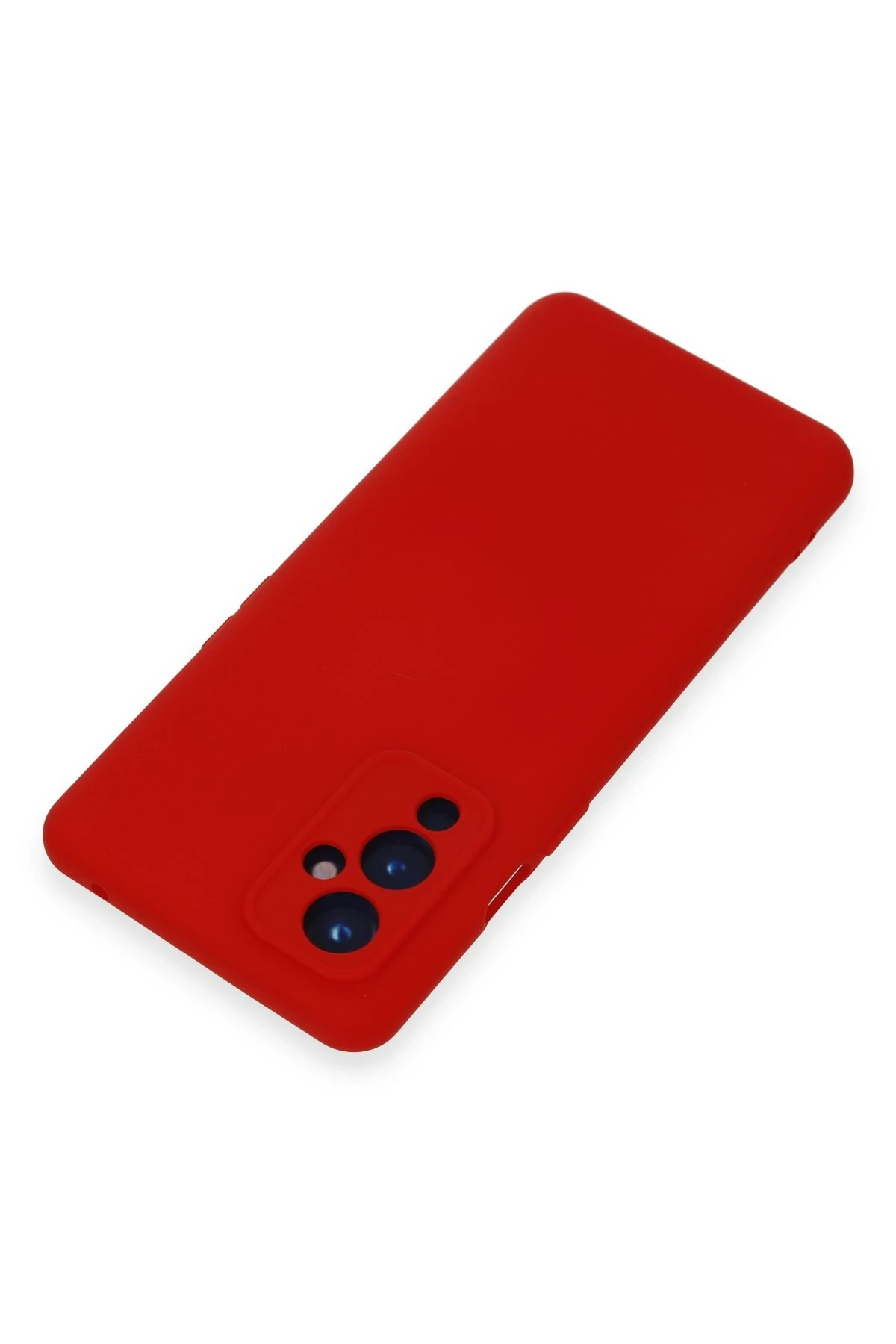Newface One Plus 9 Kılıf Nano içi Kadife Silikon - Kırmızı