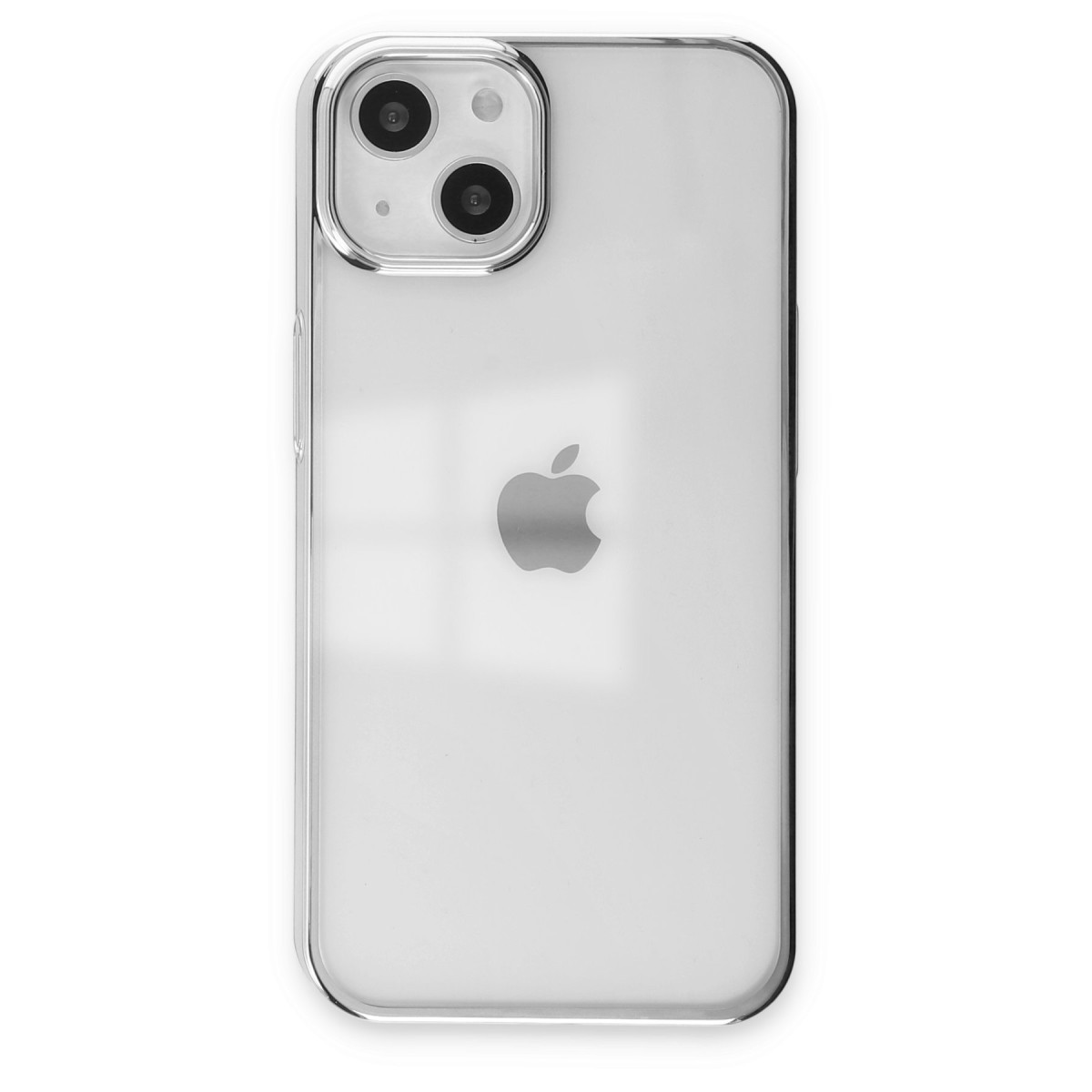 Newface Apple iPhone 14 Kılıf Element Silikon - Gümüş — görsel 7