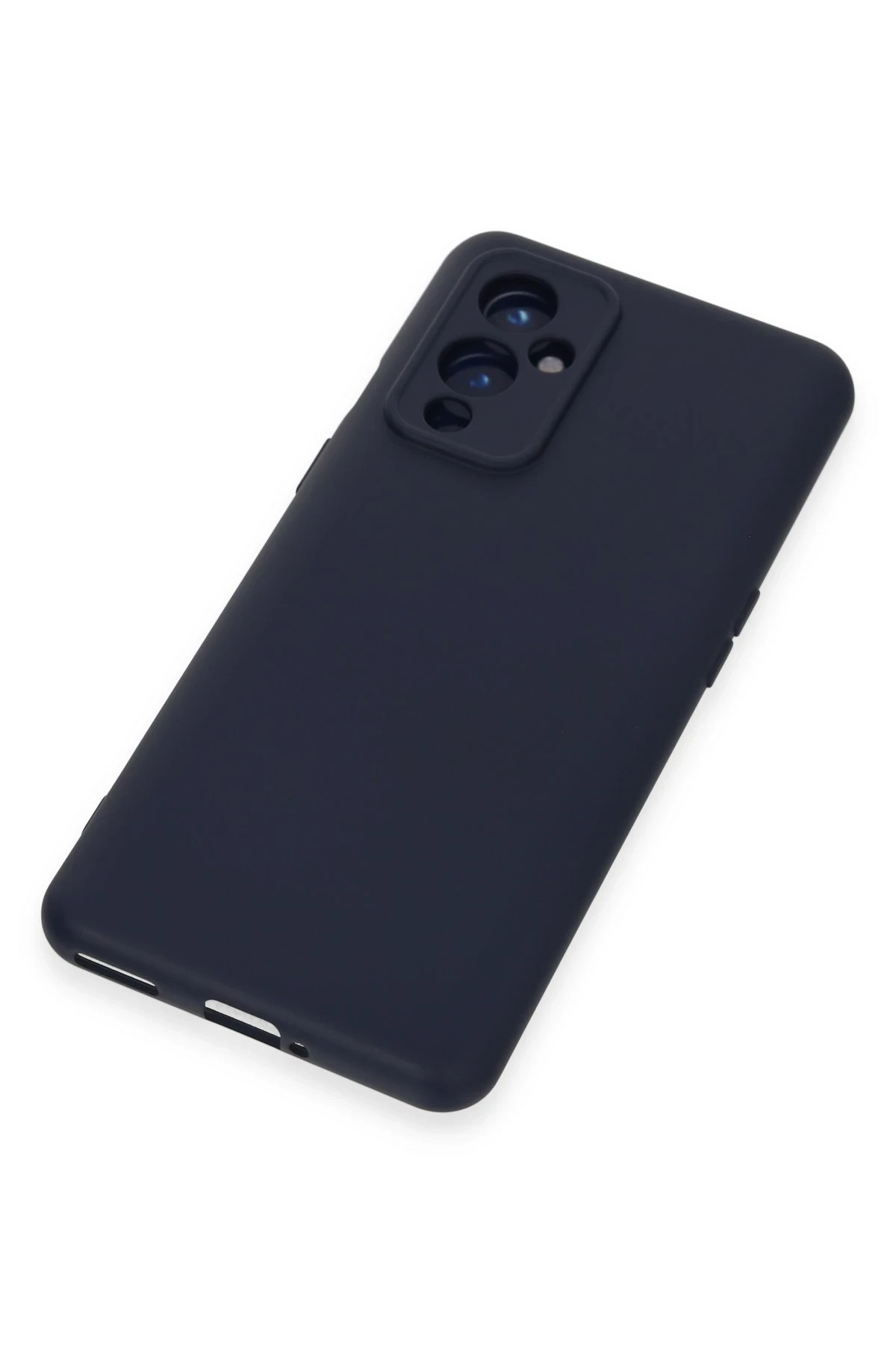 Newface One Plus 9 Kılıf Nano içi Kadife Silikon - Lacivert