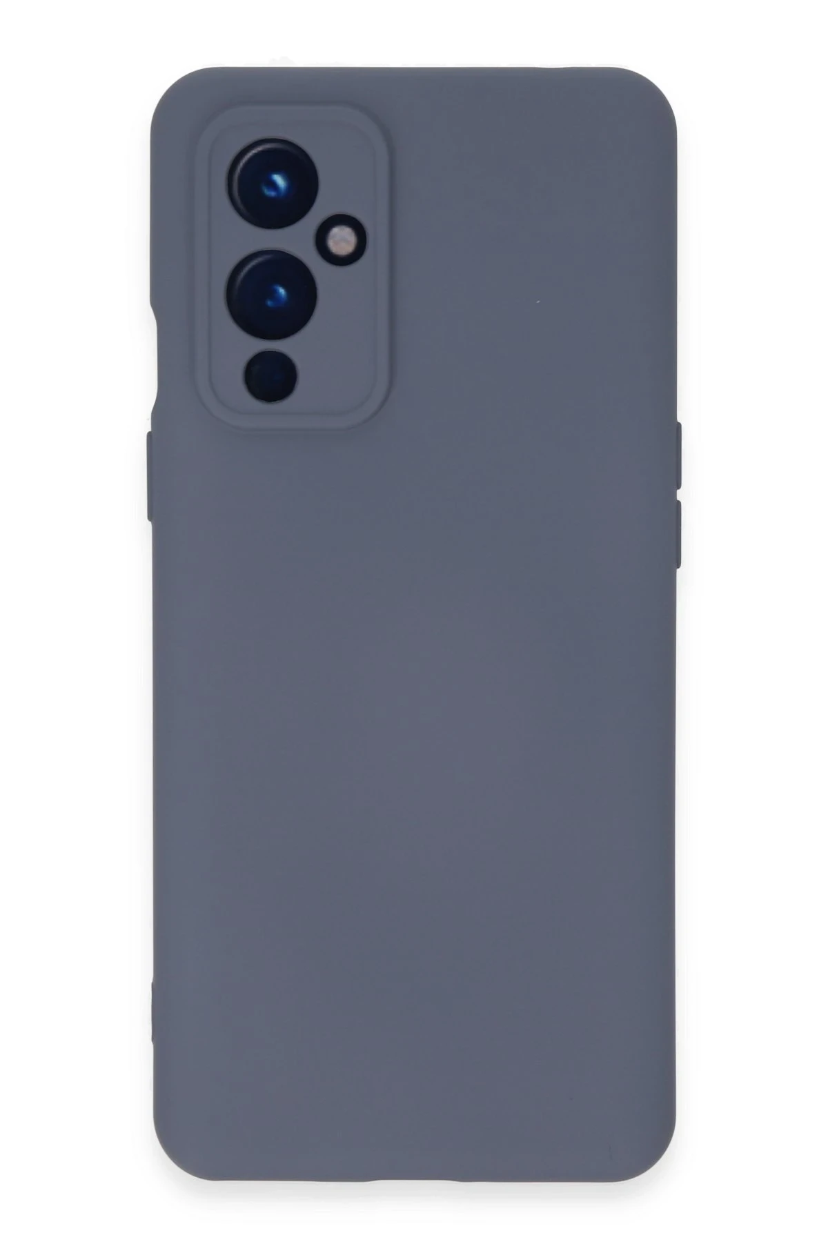 Newface One Plus 9 Kılıf Nano içi Kadife Silikon - Gri