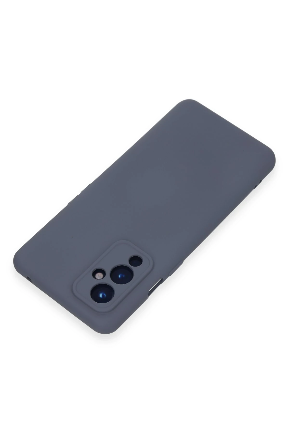 Newface One Plus 9 Kılıf Nano içi Kadife Silikon - Gri