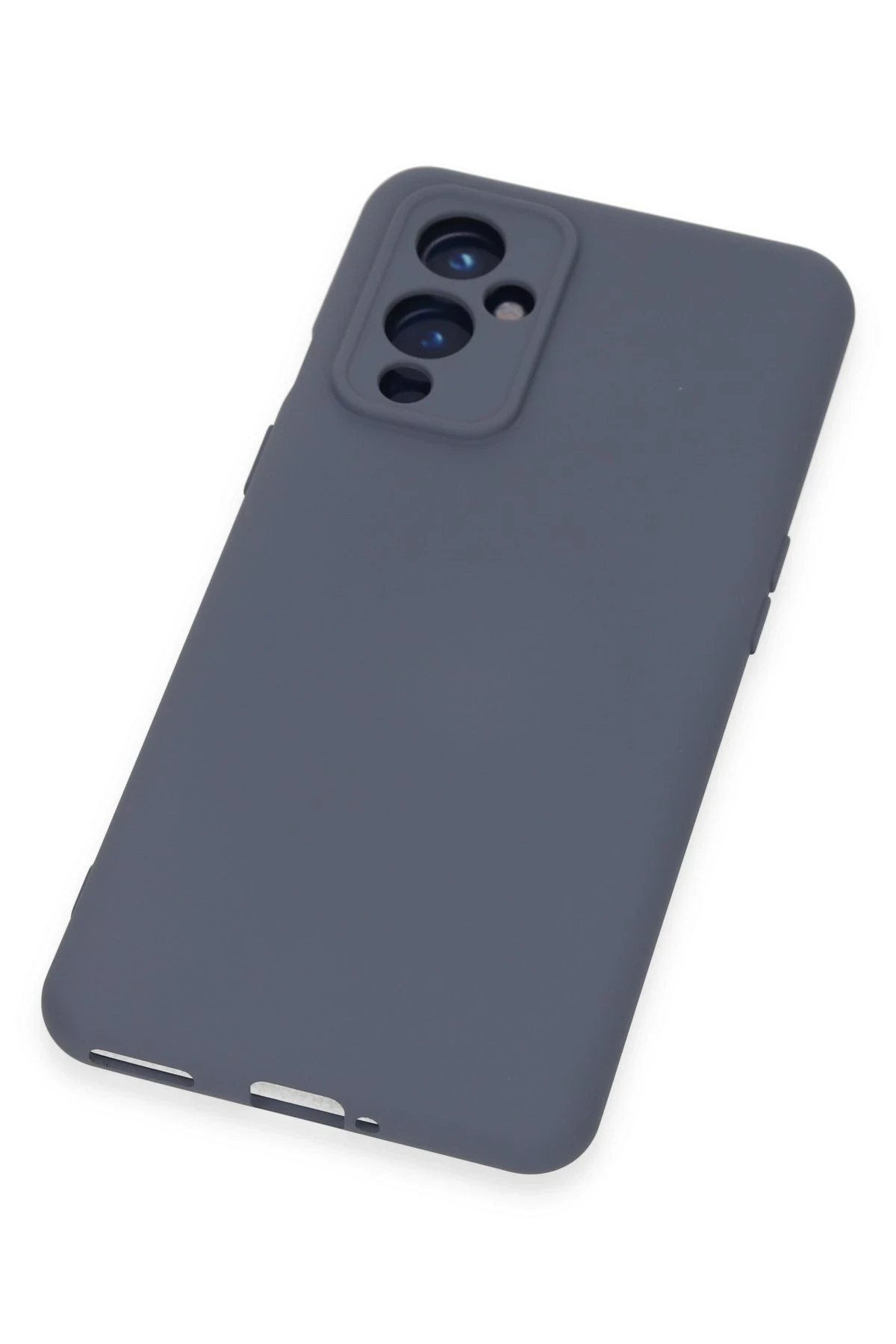 Newface One Plus 9 Kılıf Nano içi Kadife Silikon - Gri