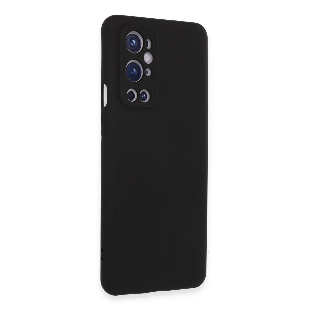 Newface One Plus 9 Pro Kılıf Nano içi Kadife Silikon - Siyah — görsel 5