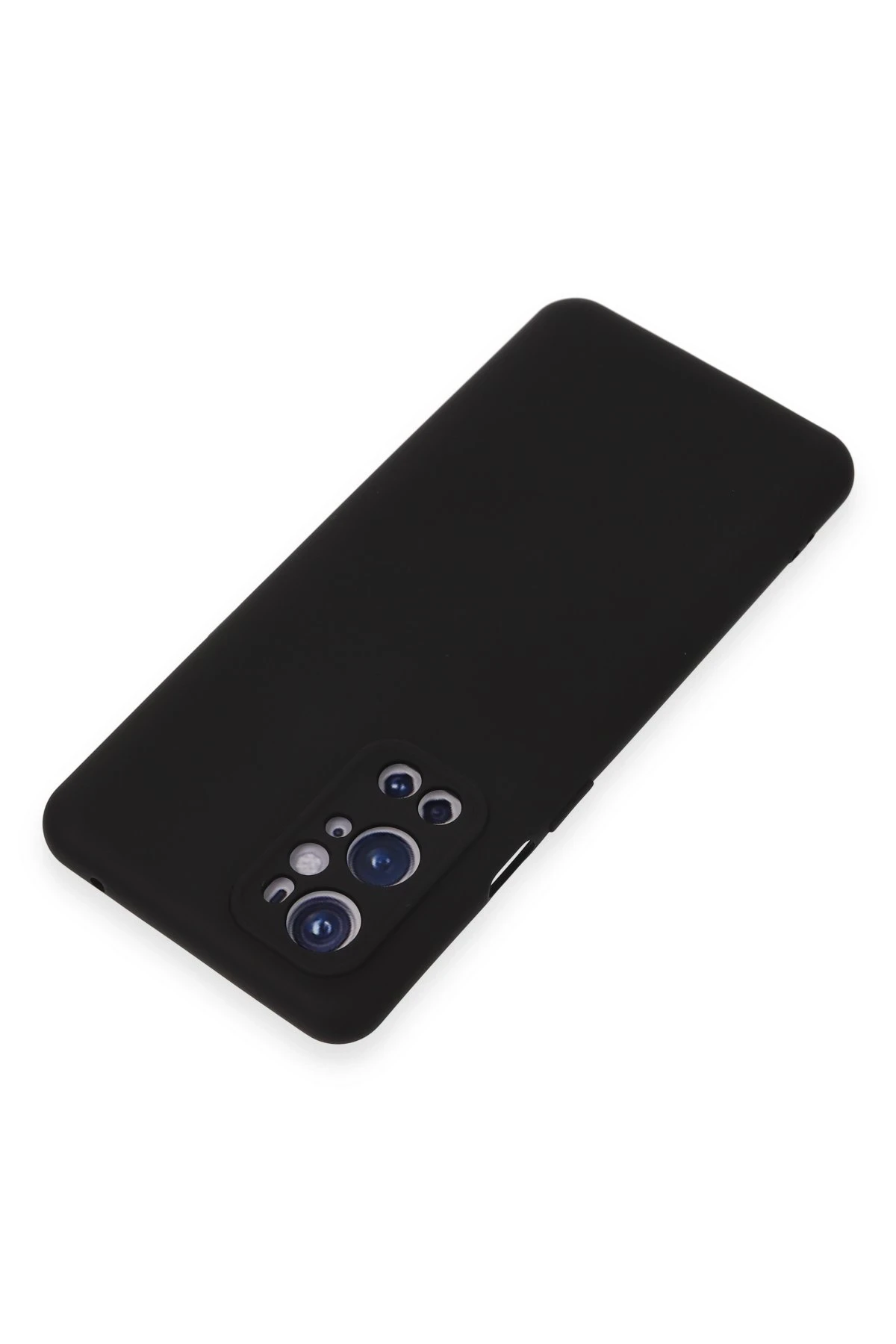 Newface One Plus 9 Pro Kılıf Nano içi Kadife Silikon - Siyah