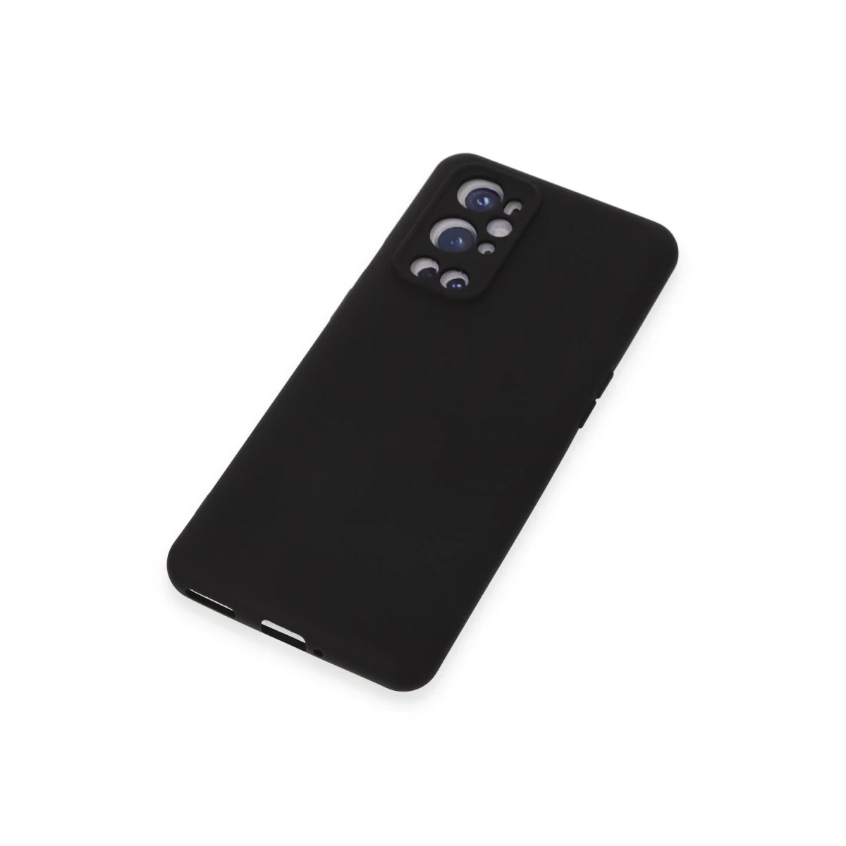 Newface One Plus 9 Pro Kılıf Nano içi Kadife Silikon - Siyah — görsel 7