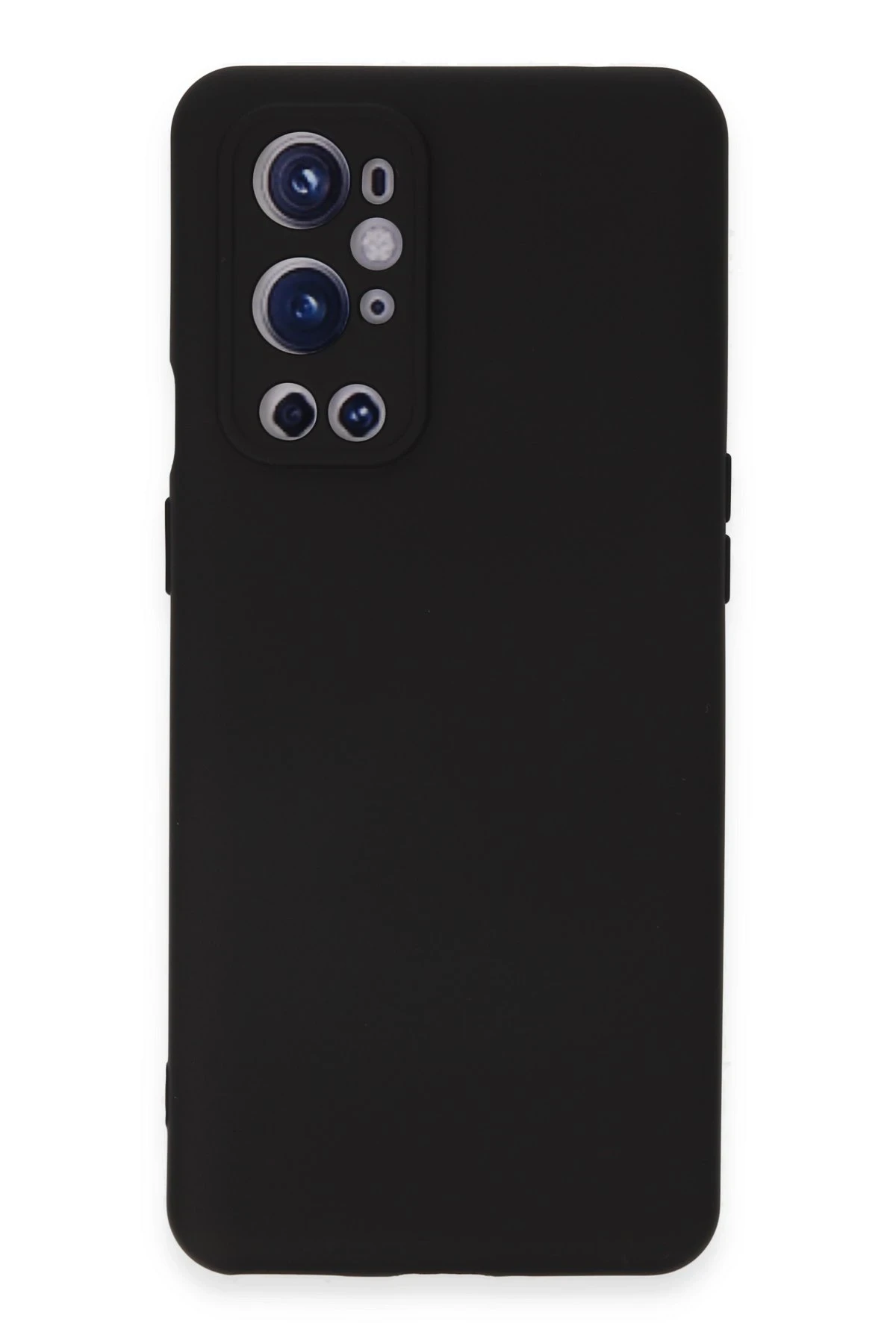 Newface One Plus 9 Pro Kılıf Nano içi Kadife Silikon - Siyah