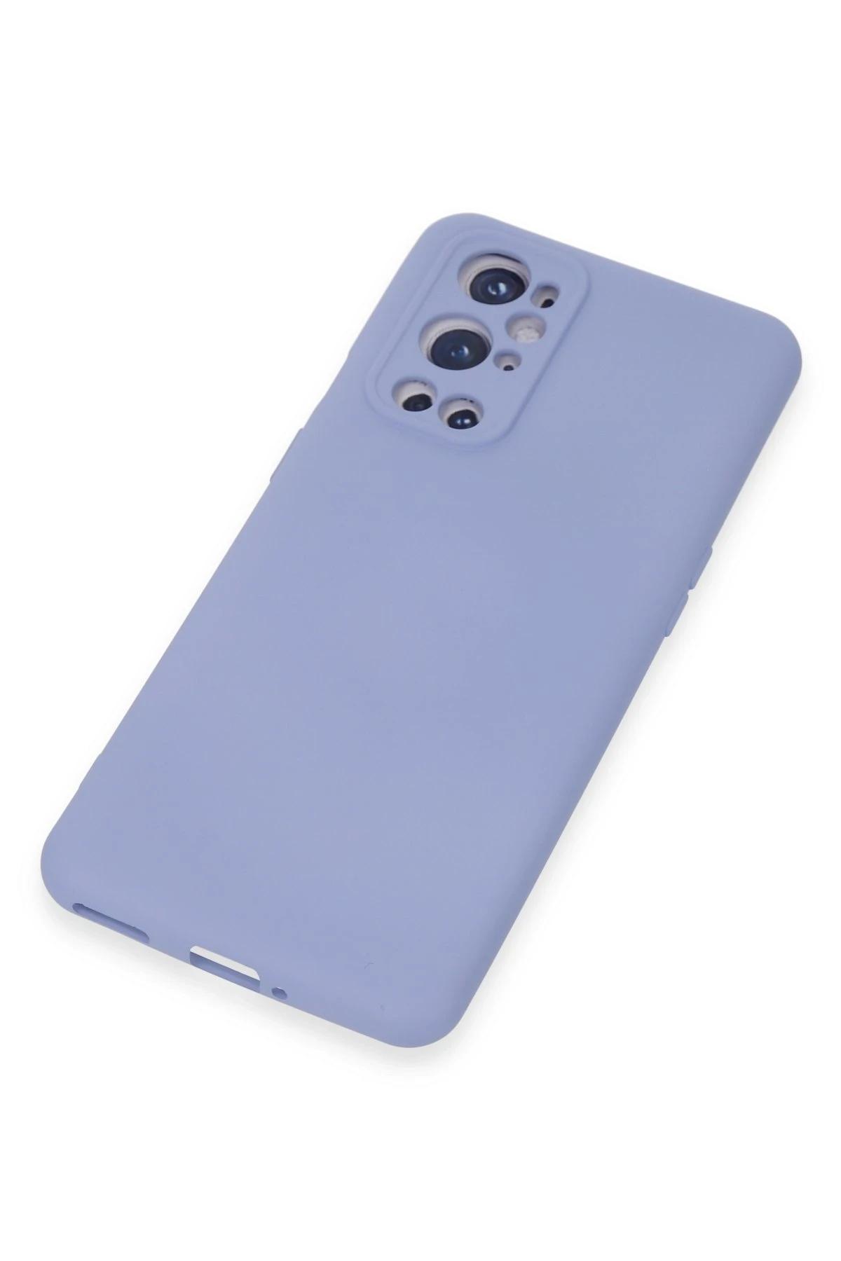 Newface One Plus 9 Pro Kılıf Nano içi Kadife Silikon - Mavi