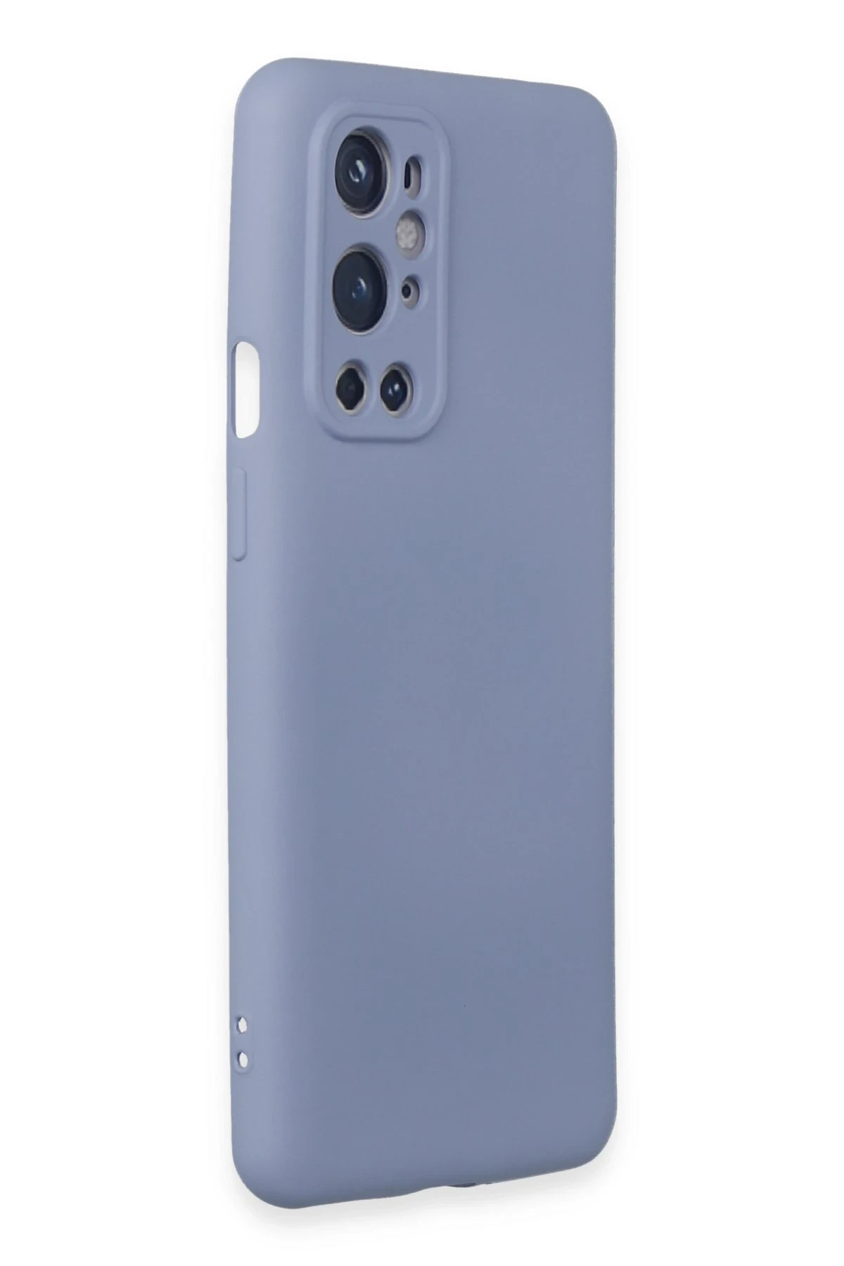 Newface One Plus 9 Pro Kılıf Nano içi Kadife Silikon - Mor