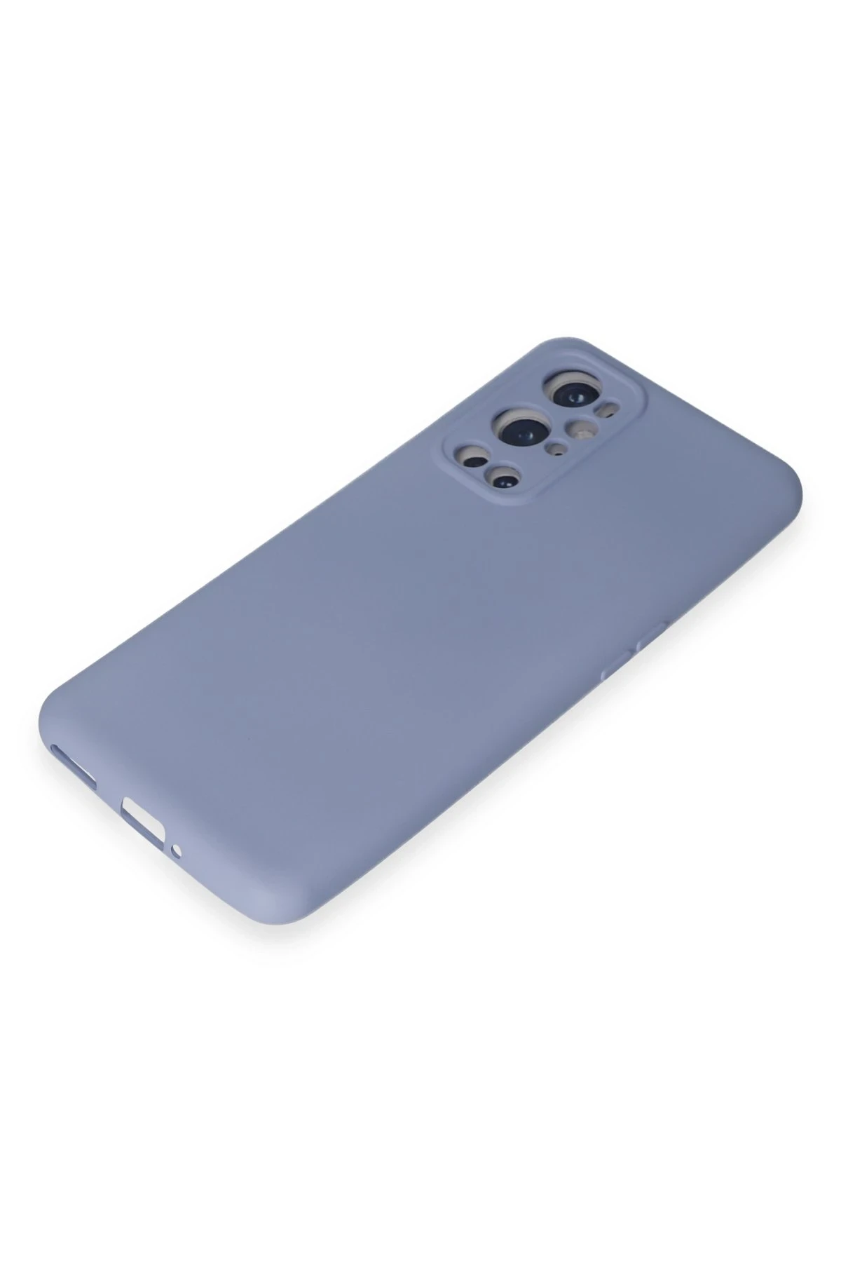 Newface One Plus 9 Pro Kılıf Nano içi Kadife Silikon - Mor