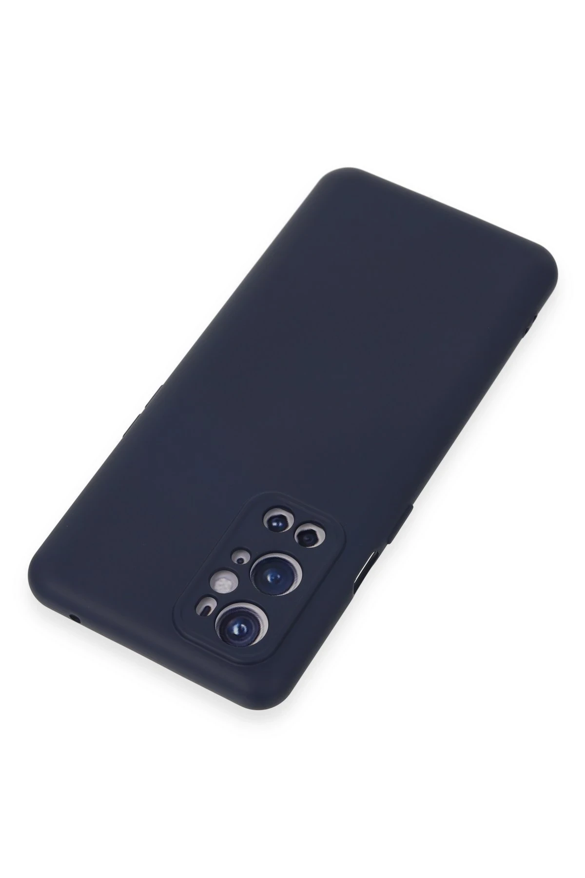 Newface One Plus 9 Pro Kılıf Nano içi Kadife Silikon - Lacivert