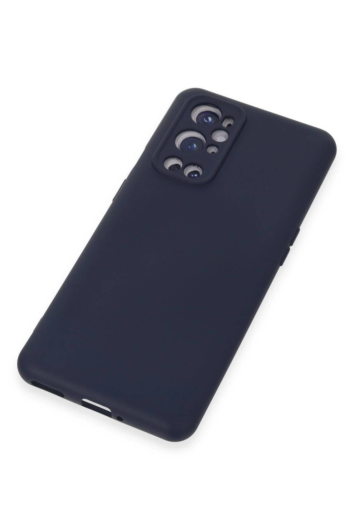 Newface One Plus 9 Pro Kılıf Nano içi Kadife Silikon - Lacivert