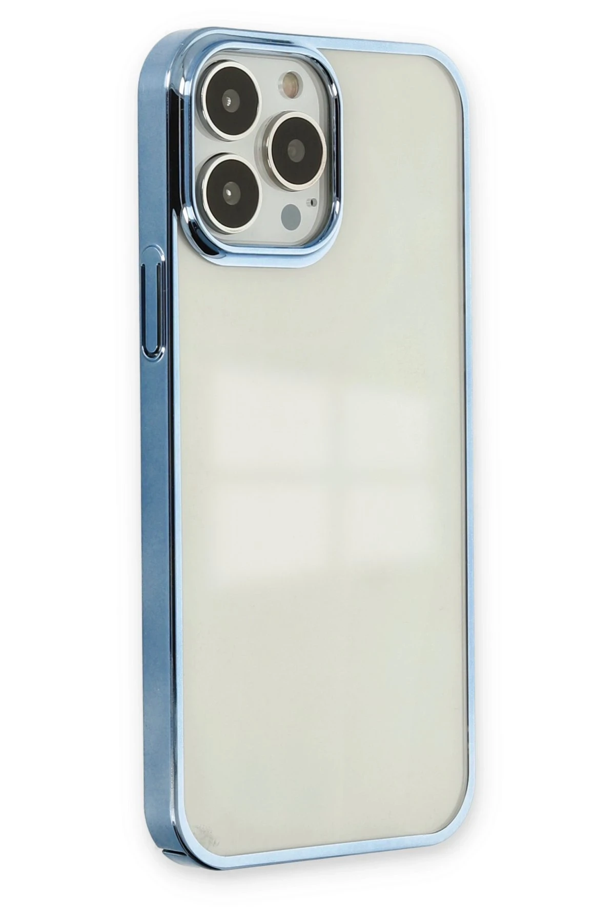 Newface iPhone 14 Pro Kılıf Element Silikon - Sky Blue