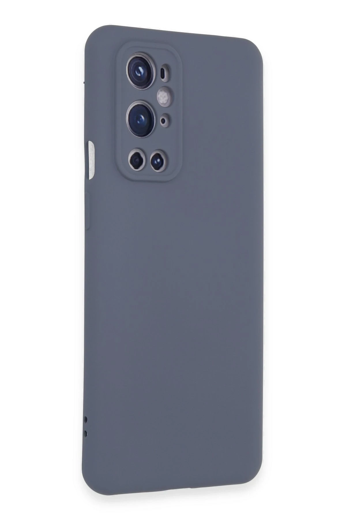 Newface One Plus 9 Pro Kılıf Nano içi Kadife Silikon - Gri