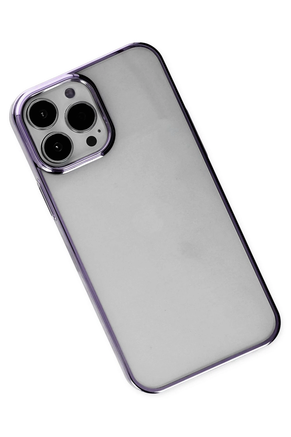 Newface iPhone 14 Pro Kılıf Element Silikon - Mor