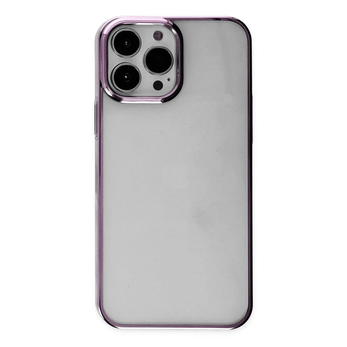 Newface Apple iPhone 14 Pro Kılıf Element Silikon - Lila