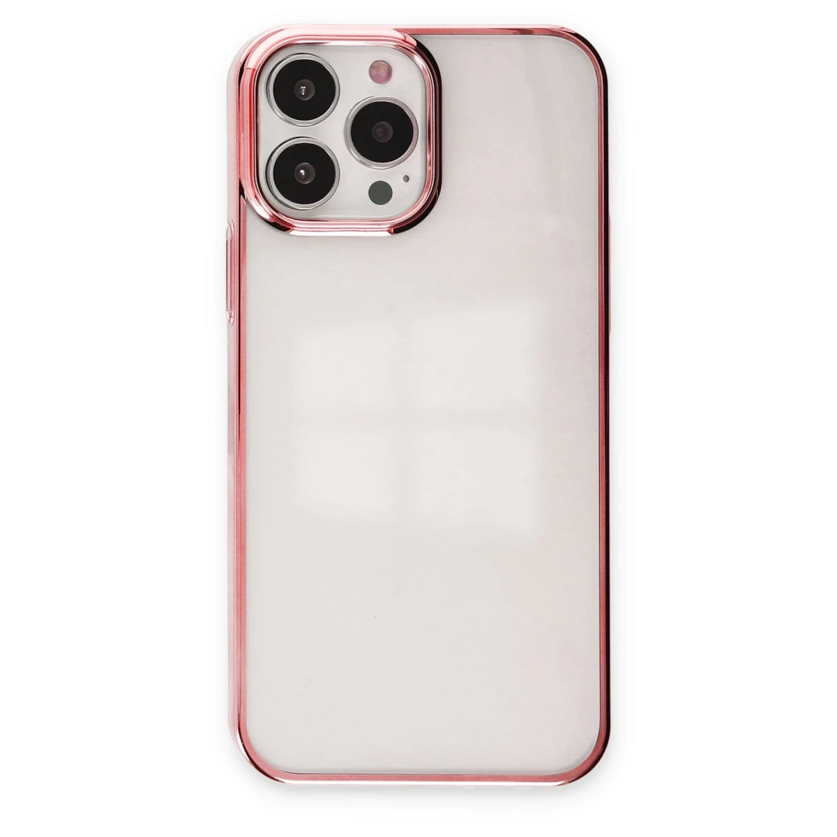 Newface Apple iPhone 14 Pro Max Kılıf Element Silikon - Pembe