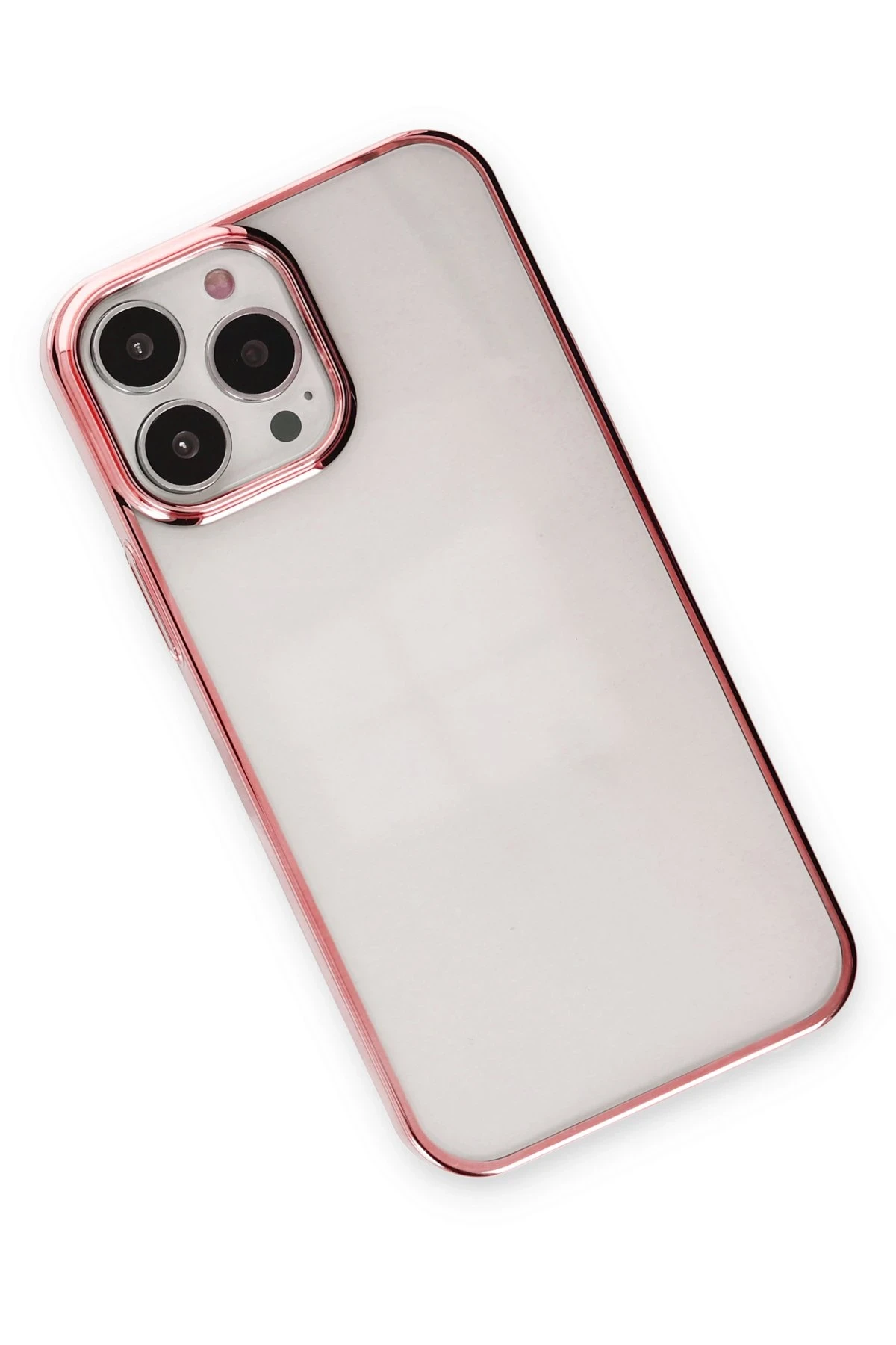 Newface iPhone 14 Pro Max Kılıf Element Silikon - Pembe
