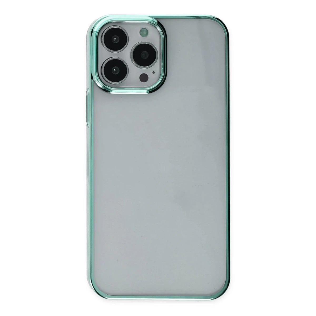 Newface Apple iPhone 14 Pro Max Kılıf Element Silikon - Yeşil