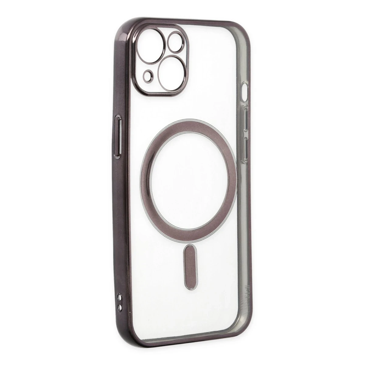 Newface Apple iPhone 14 Kılıf Magneticsafe Lazer Silikon - Siyah — görsel 8