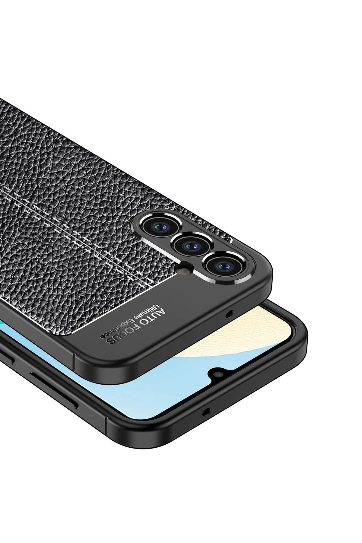 Newface Samsung Galaxy A24 4G Kılıf Auto Focus Kapak - Siyah — görsel 6