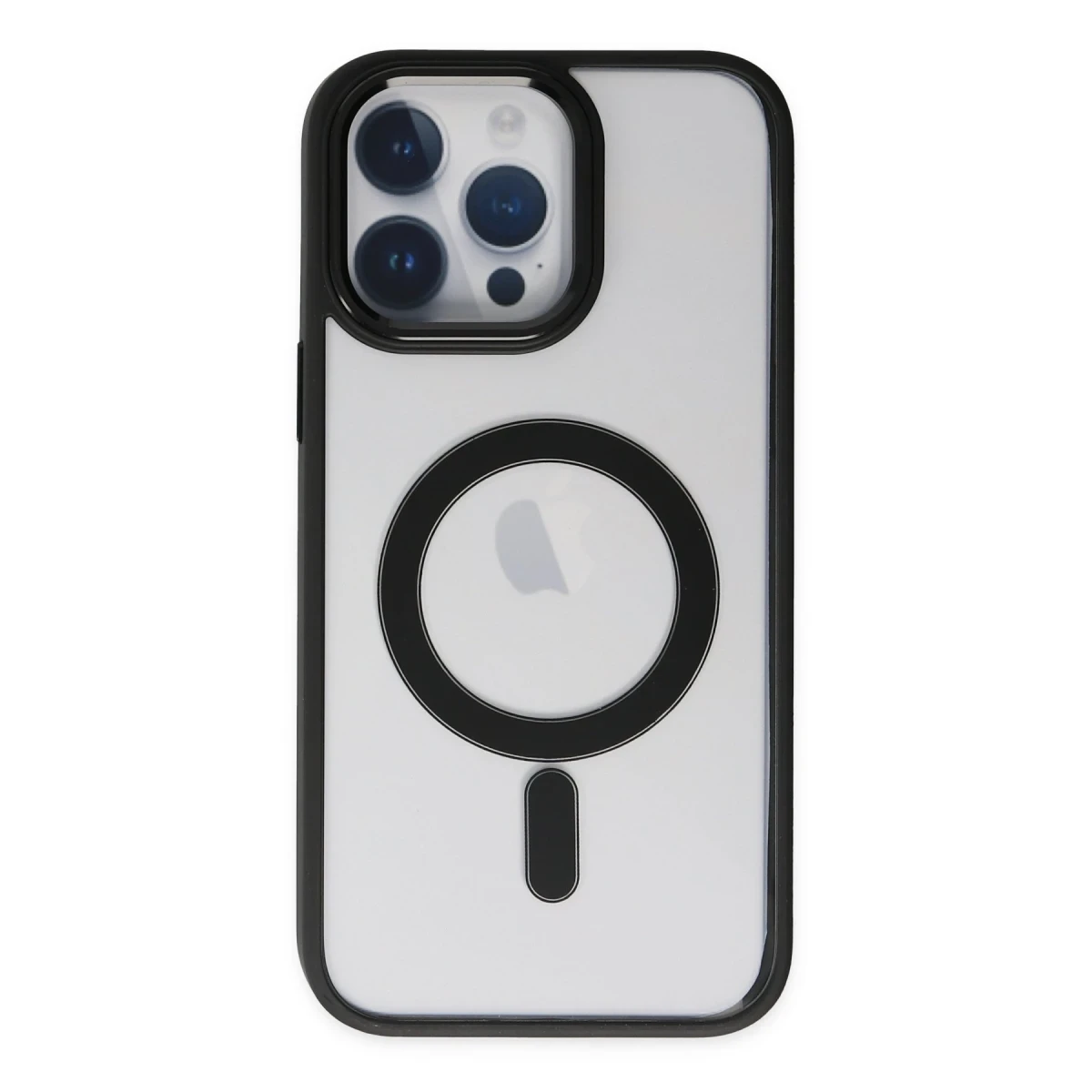 Newface Apple iPhone 14 Pro Kılıf Room Magneticsafe Silikon - Siyah — görsel 5
