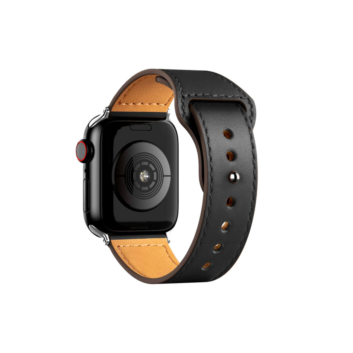 Newface Apple Watch 38mm KR415 Luaz Deri Kordon - Siyah — görsel 11