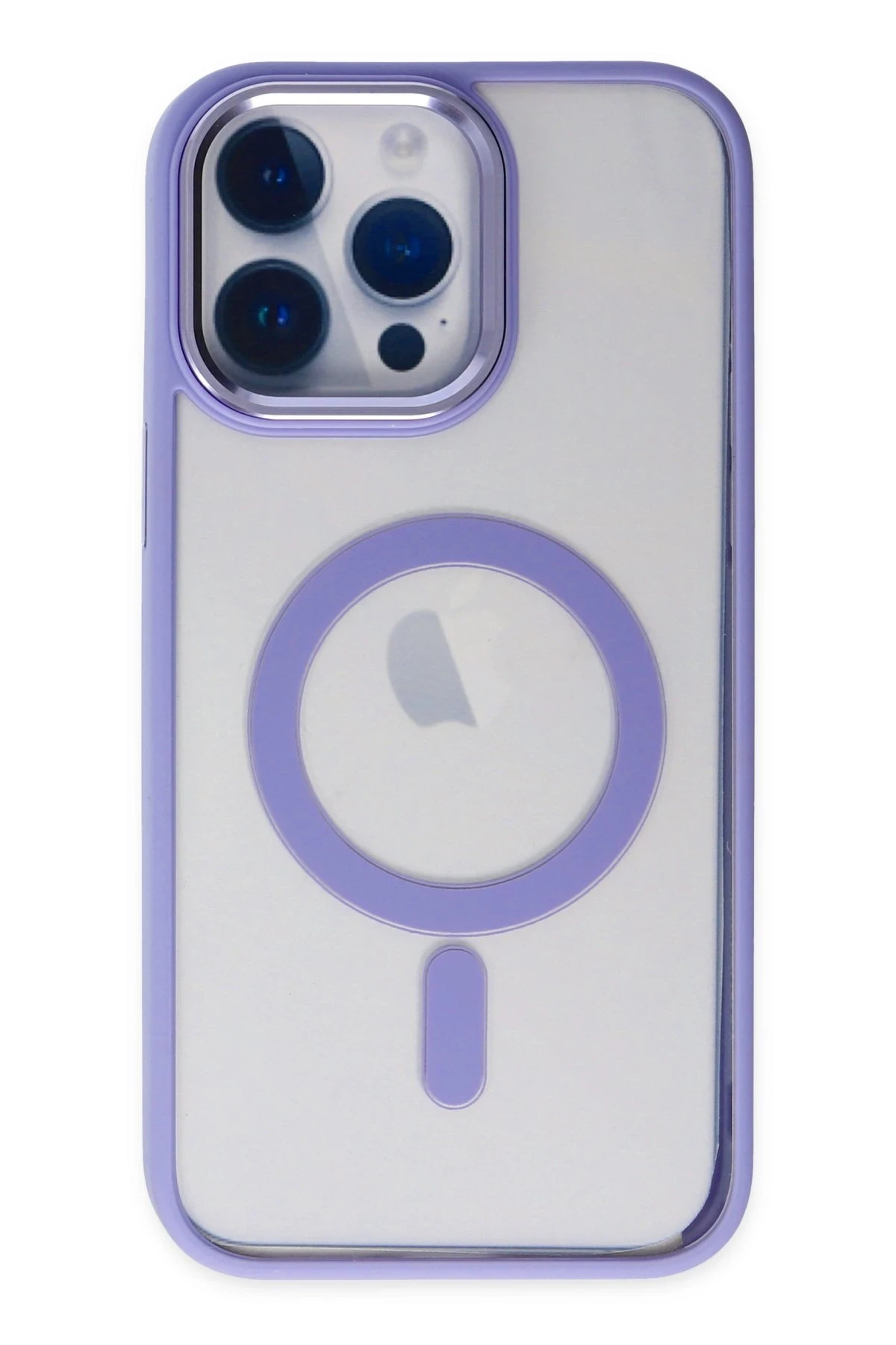 Newface iPhone 14 Pro Kılıf Room Magneticsafe Silikon - Lila