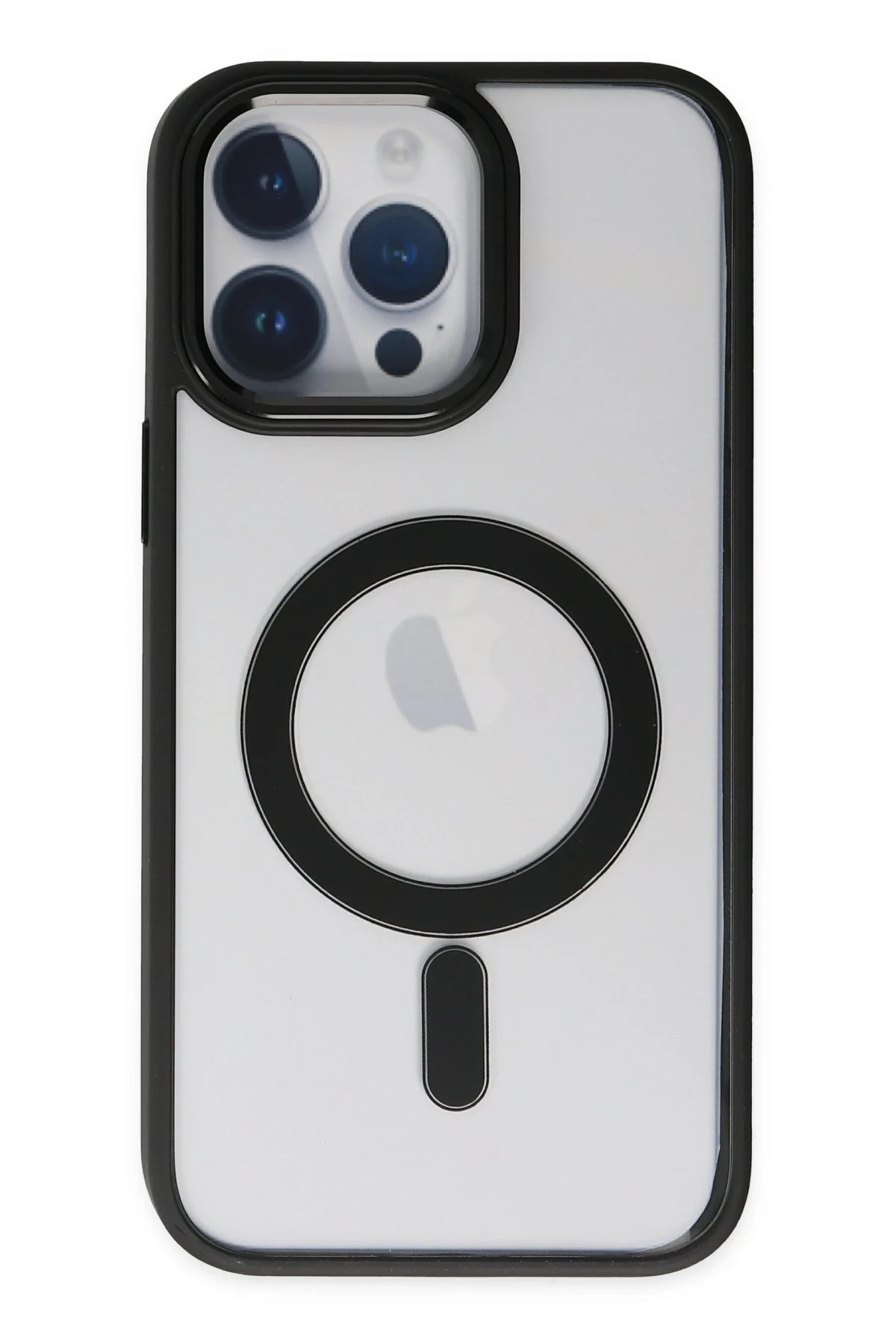 Newface Apple iPhone 14 Pro Max Kılıf Room Magneticsafe Silikon - Siyah — görsel 2