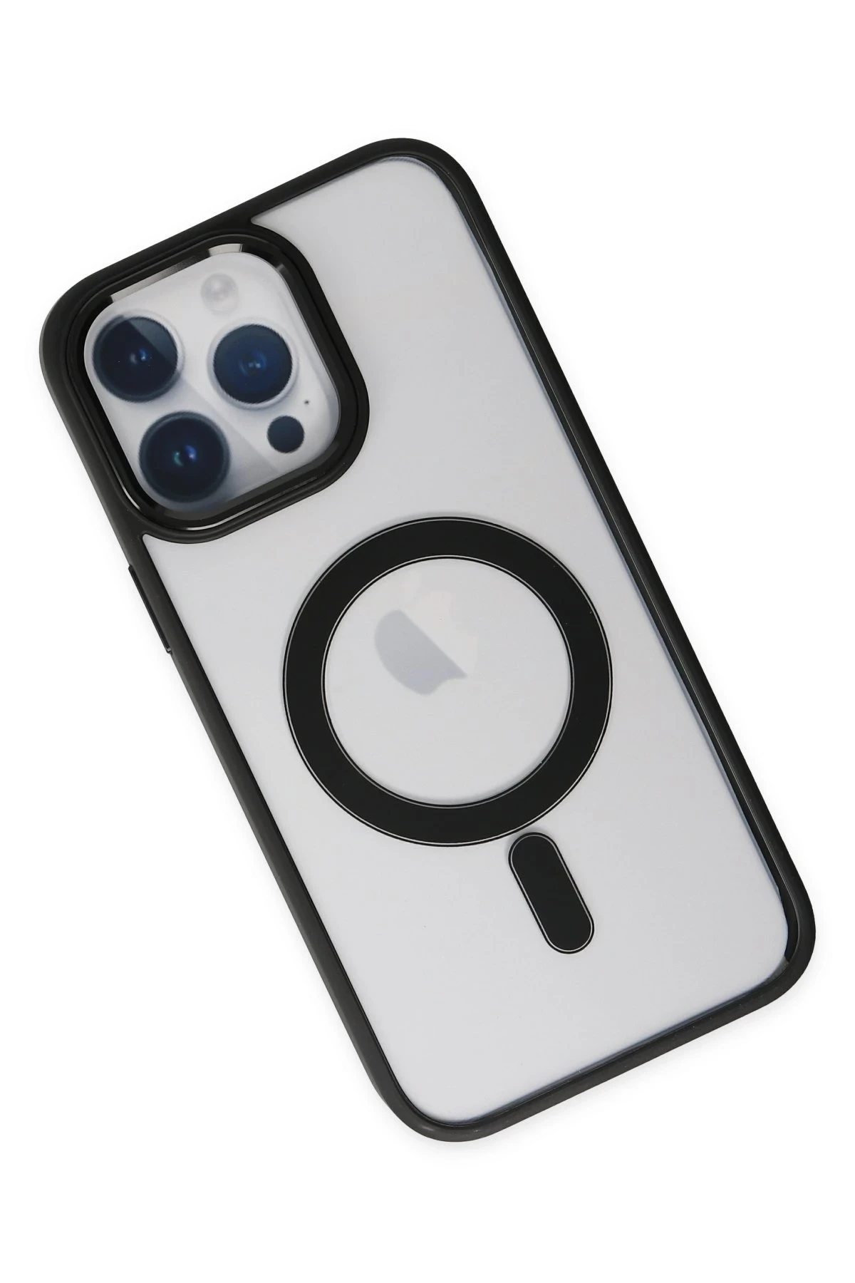 Newface Apple iPhone 14 Pro Max Kılıf Room Magneticsafe Silikon - Siyah — görsel 3