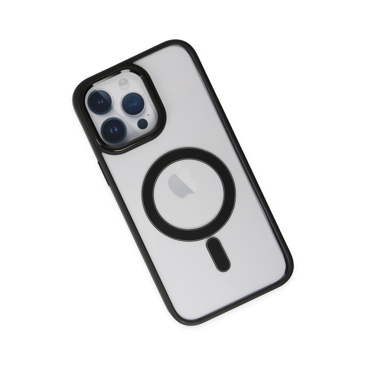 Newface Apple iPhone 14 Pro Max Kılıf Room Magneticsafe Silikon - Siyah — görsel 9