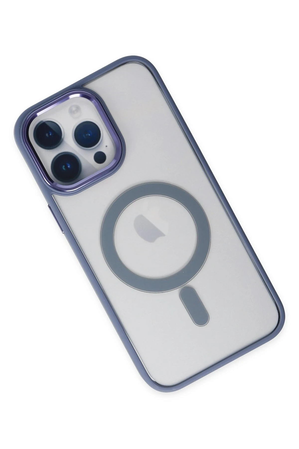 Newface iPhone 14 Pro Max Kılıf Room Magneticsafe Silikon - Sierra Blue