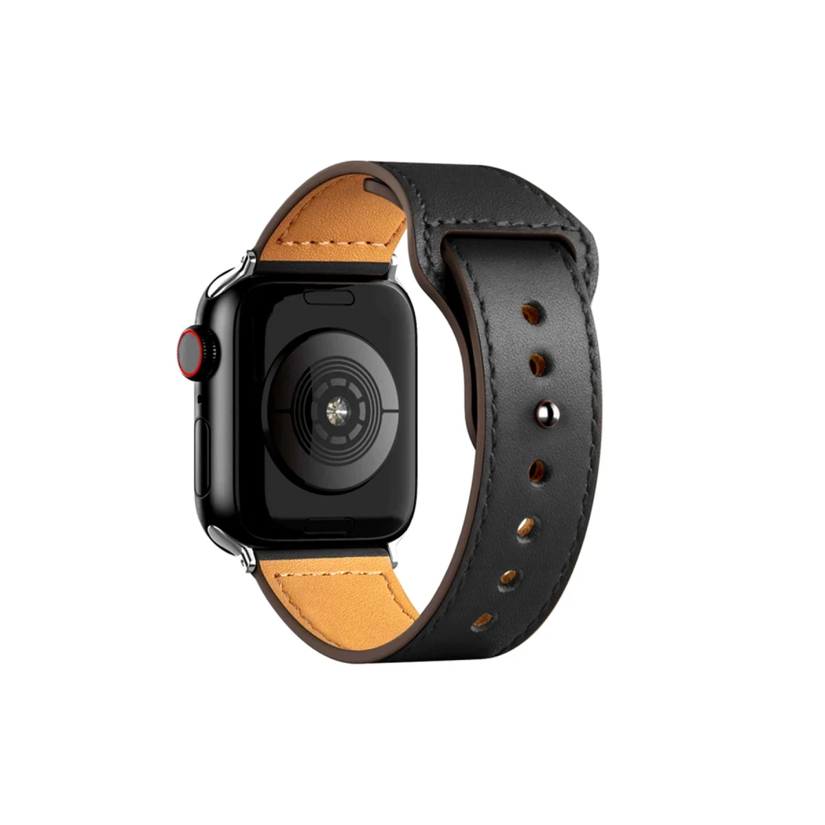 Newface Apple Watch 42mm KR415 Luaz Deri Kordon - Siyah — görsel 6