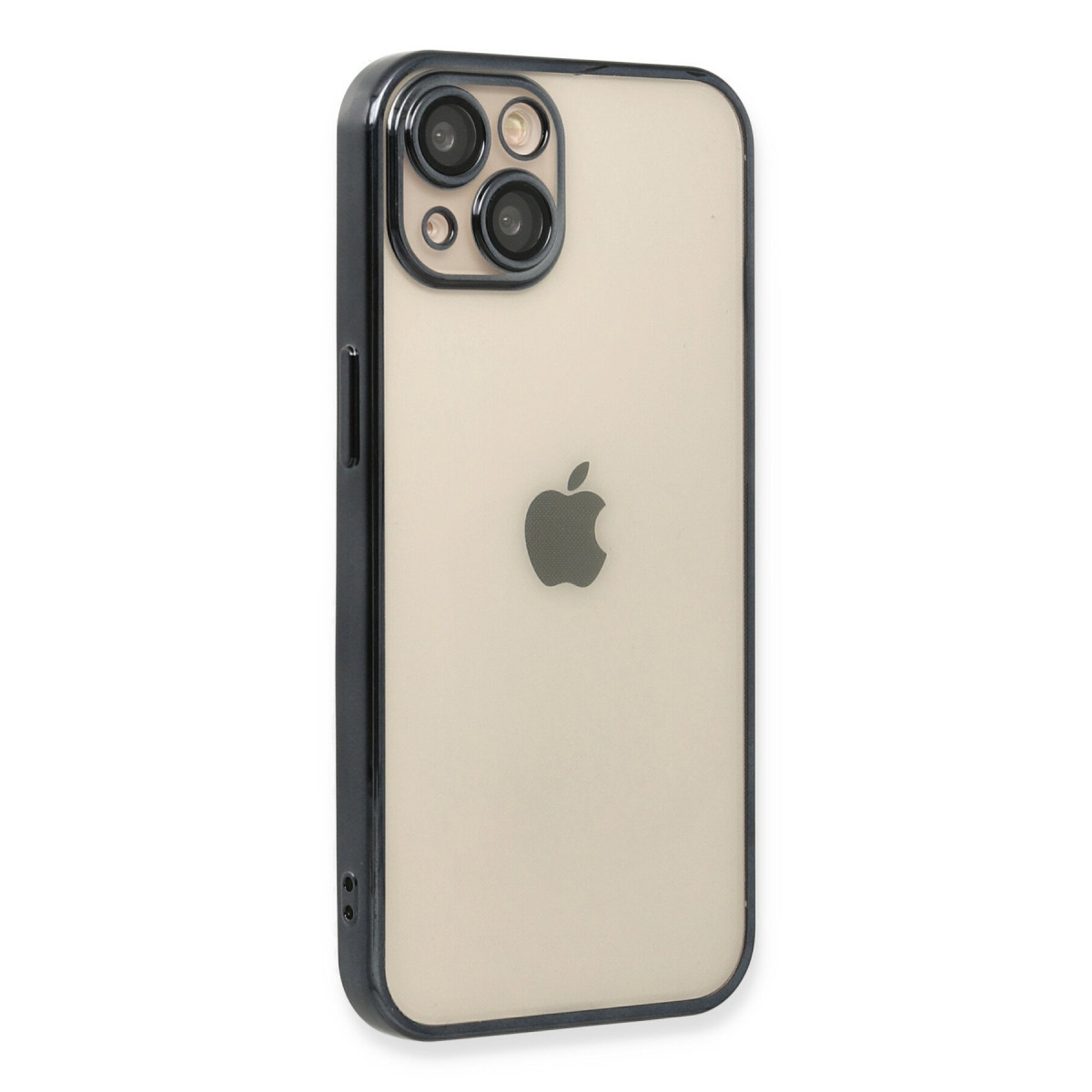 Newface Apple iPhone 14 Kılıf Razer Lensli Silikon - Siyah — görsel 8