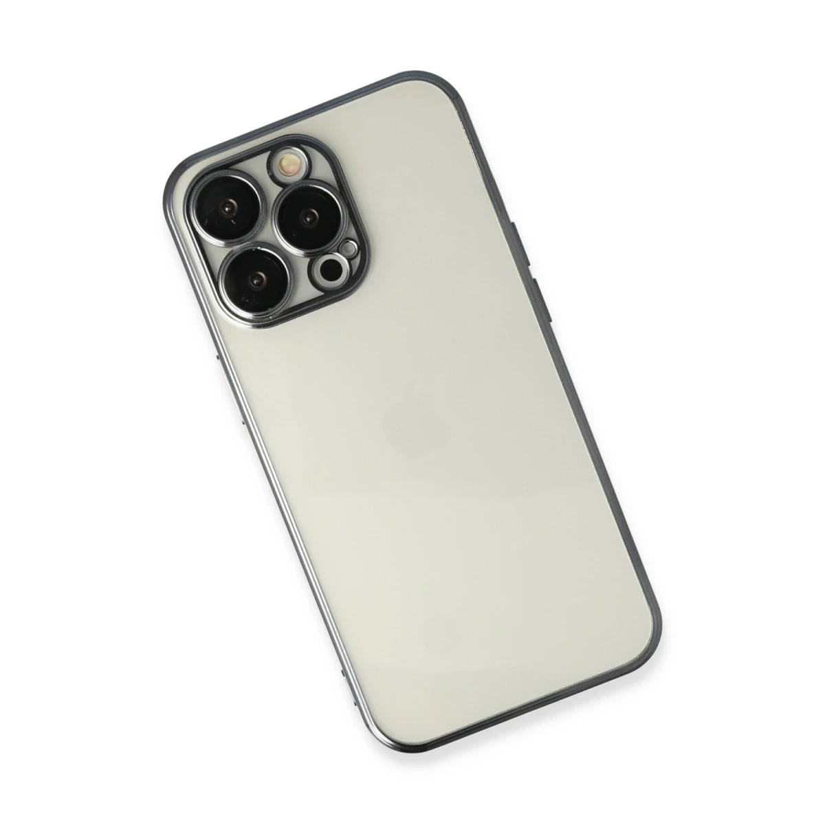 Newface Apple iPhone 14 Pro Kılıf Razer Lensli Silikon - Siyah — görsel 6