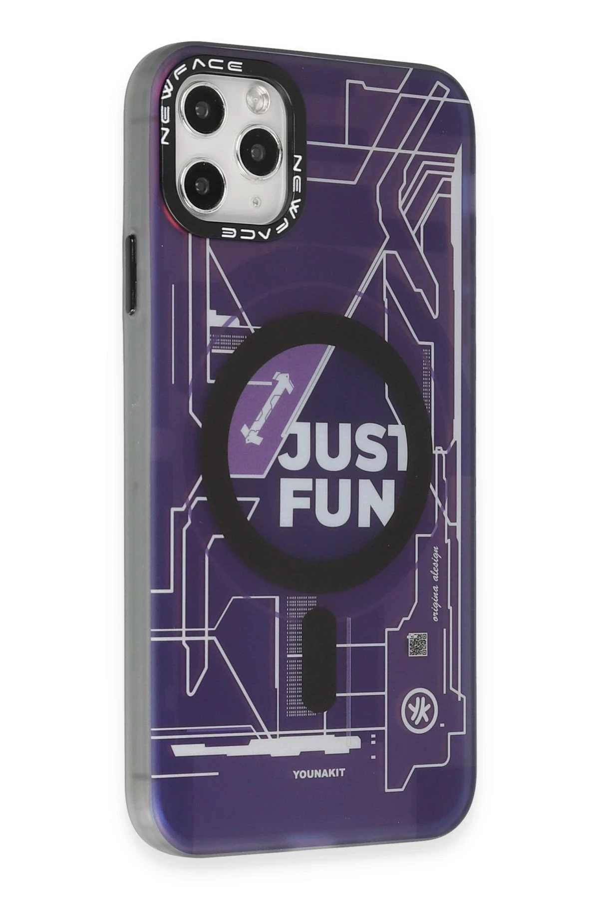 Newface Apple iPhone 11 Pro Max Kılıf Venüs Magneticsafe Desenli Kapak - Venüs - 1