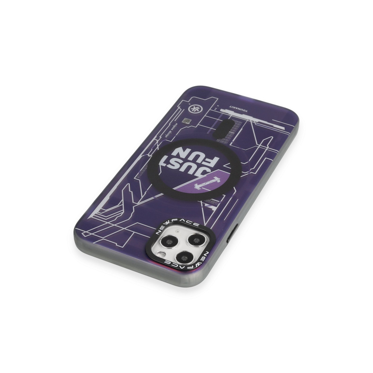 Newface Apple iPhone 11 Pro Max Kılıf Venüs Magneticsafe Desenli Kapak - Venüs - 1 — görsel 11