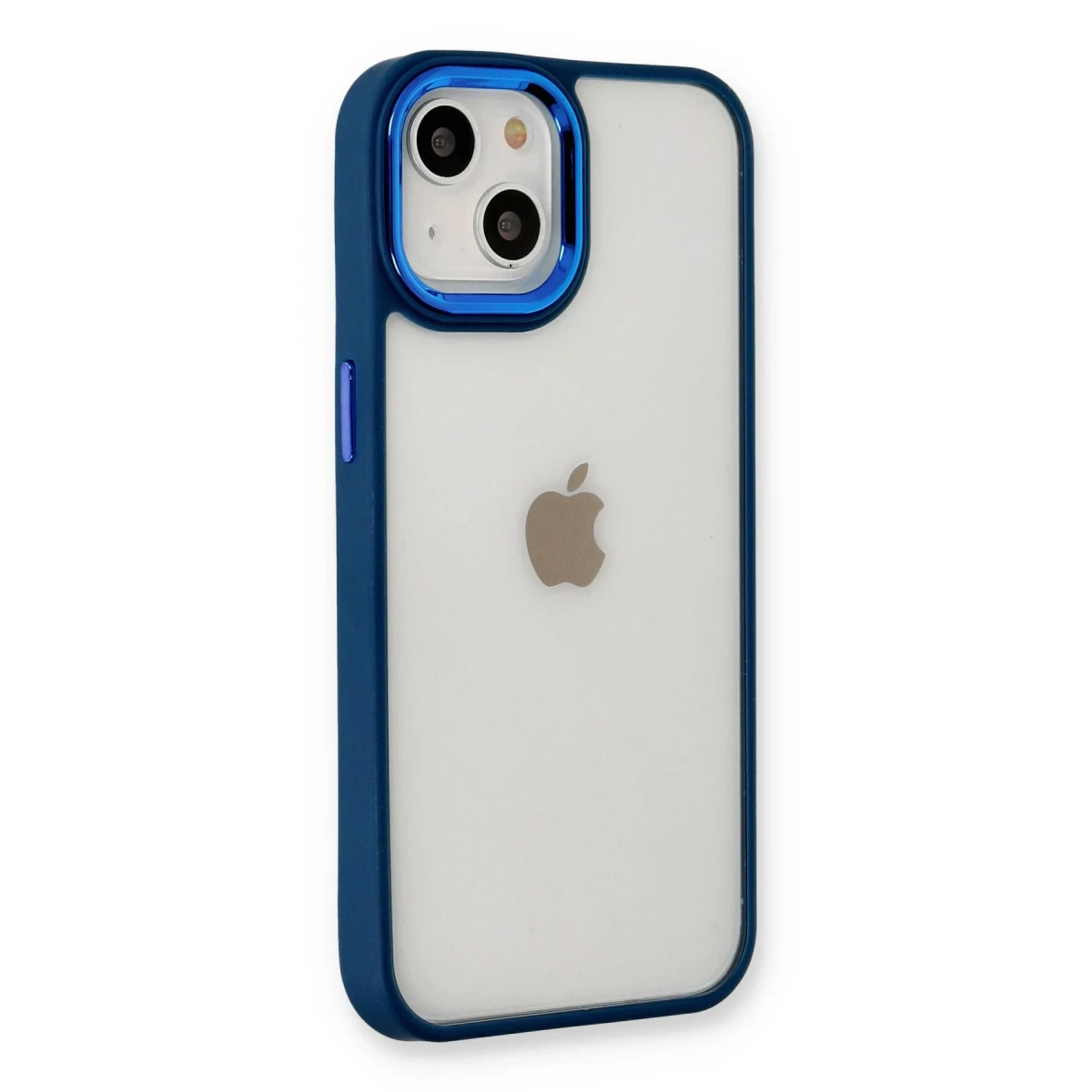 Newface Apple iPhone 14 Plus Kılıf Dora Kapak - Mavi