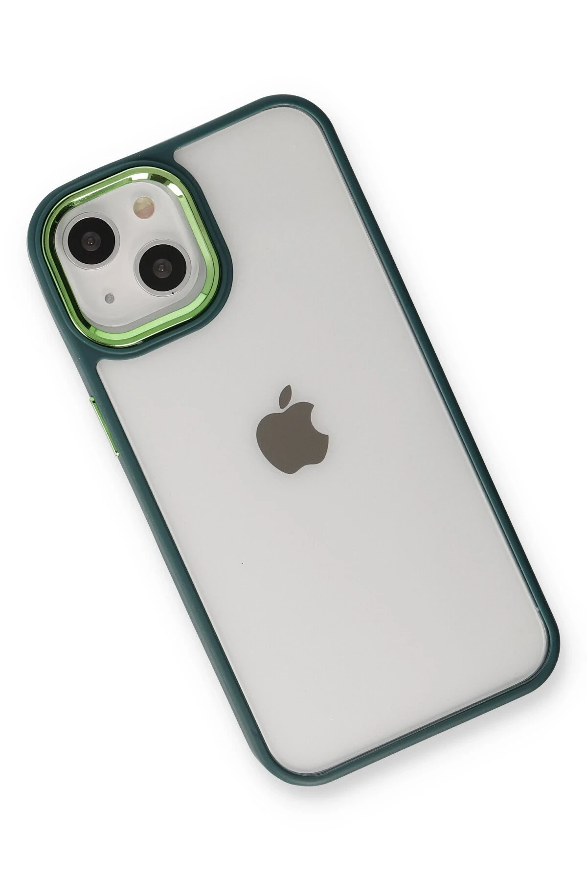 Newface iPhone 14 Plus Kılıf Dora Kapak - Haki Yeşil