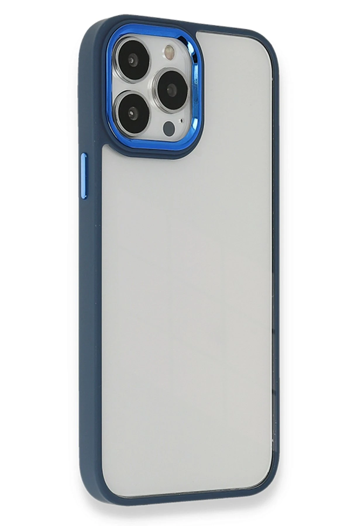 Newface iPhone 14 Pro Kılıf Dora Kapak - Mavi