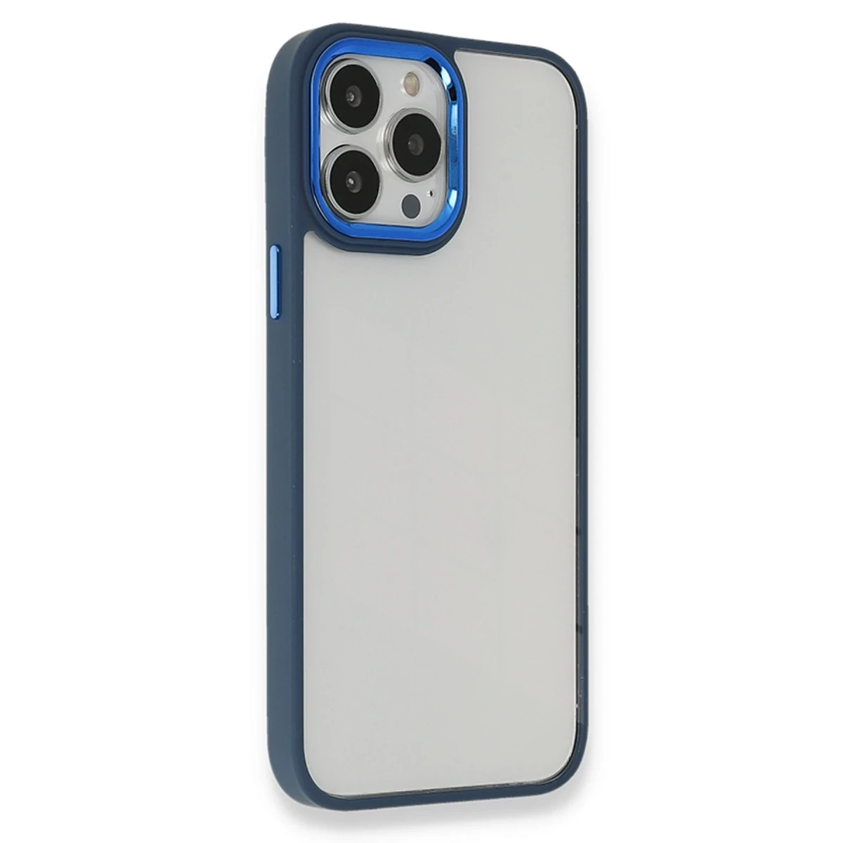 Newface Apple iPhone 14 Pro Kılıf Dora Kapak - Mavi
